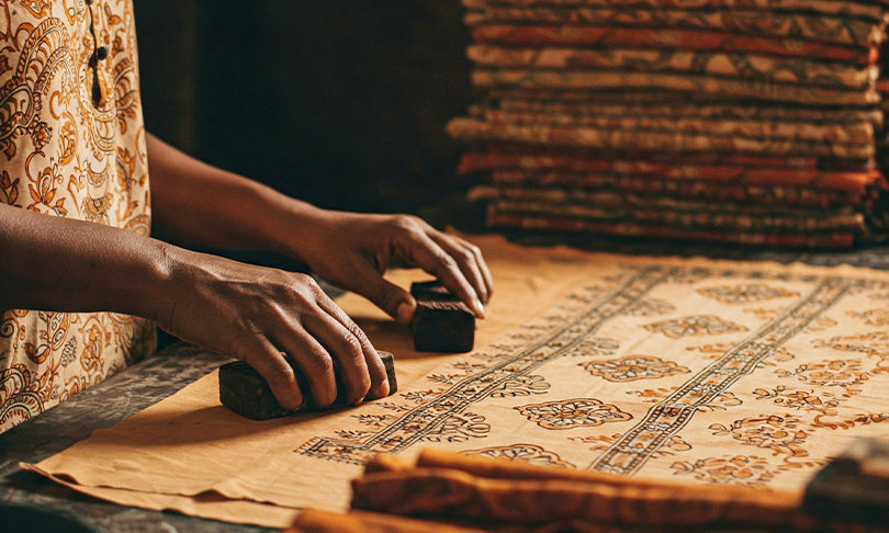 The Charm of Handblock Printed Fabrics: A Timeless Craft