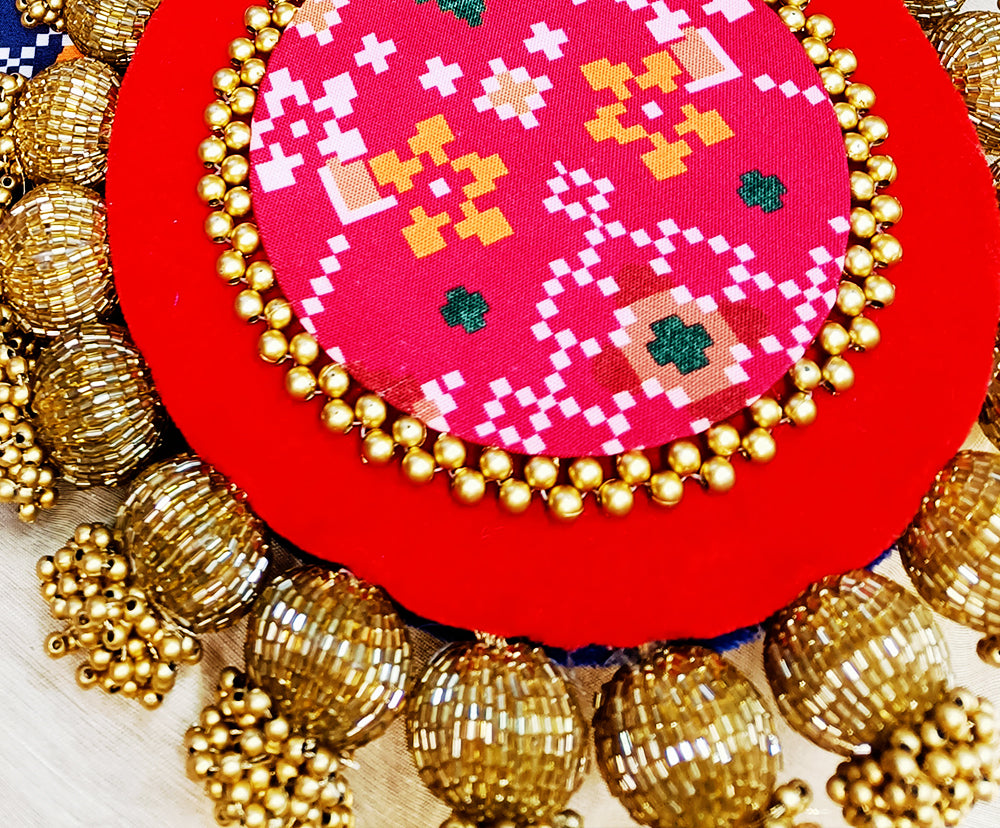 Satrangi Patola Reversible Mats [Dual Disk]