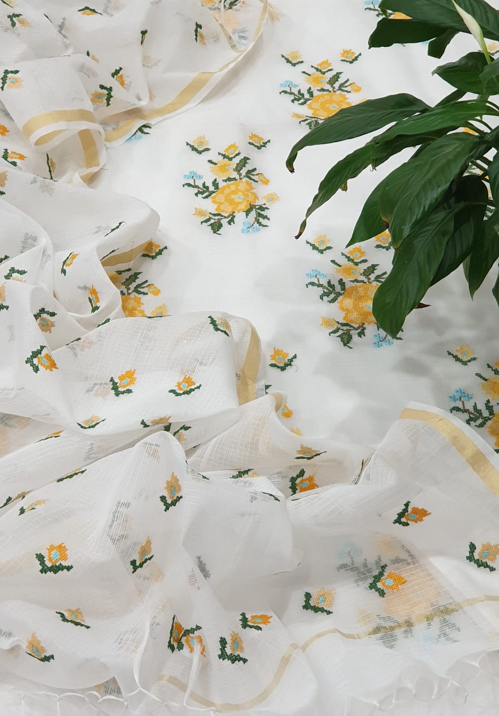 Pihu Gota Patti Kota Doriya Silk Suit