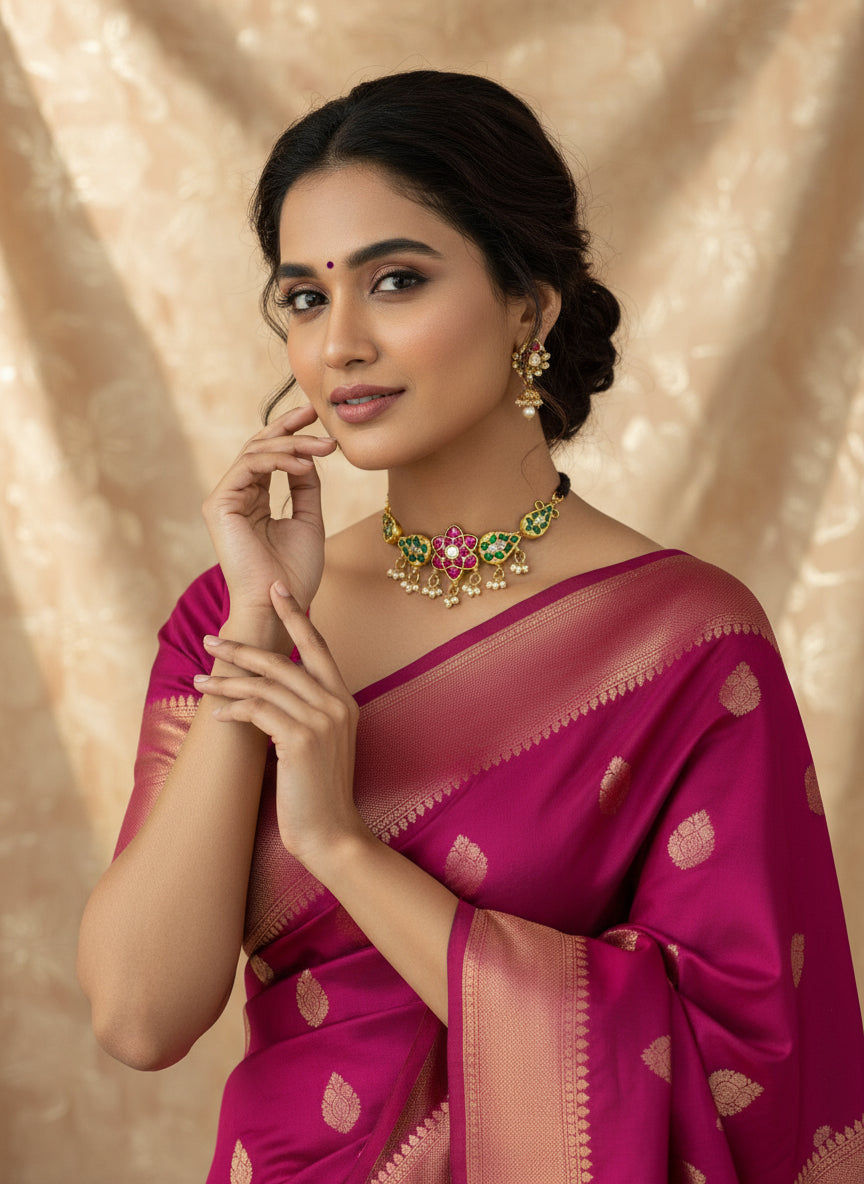 Amrapali Chokar Necklace Set