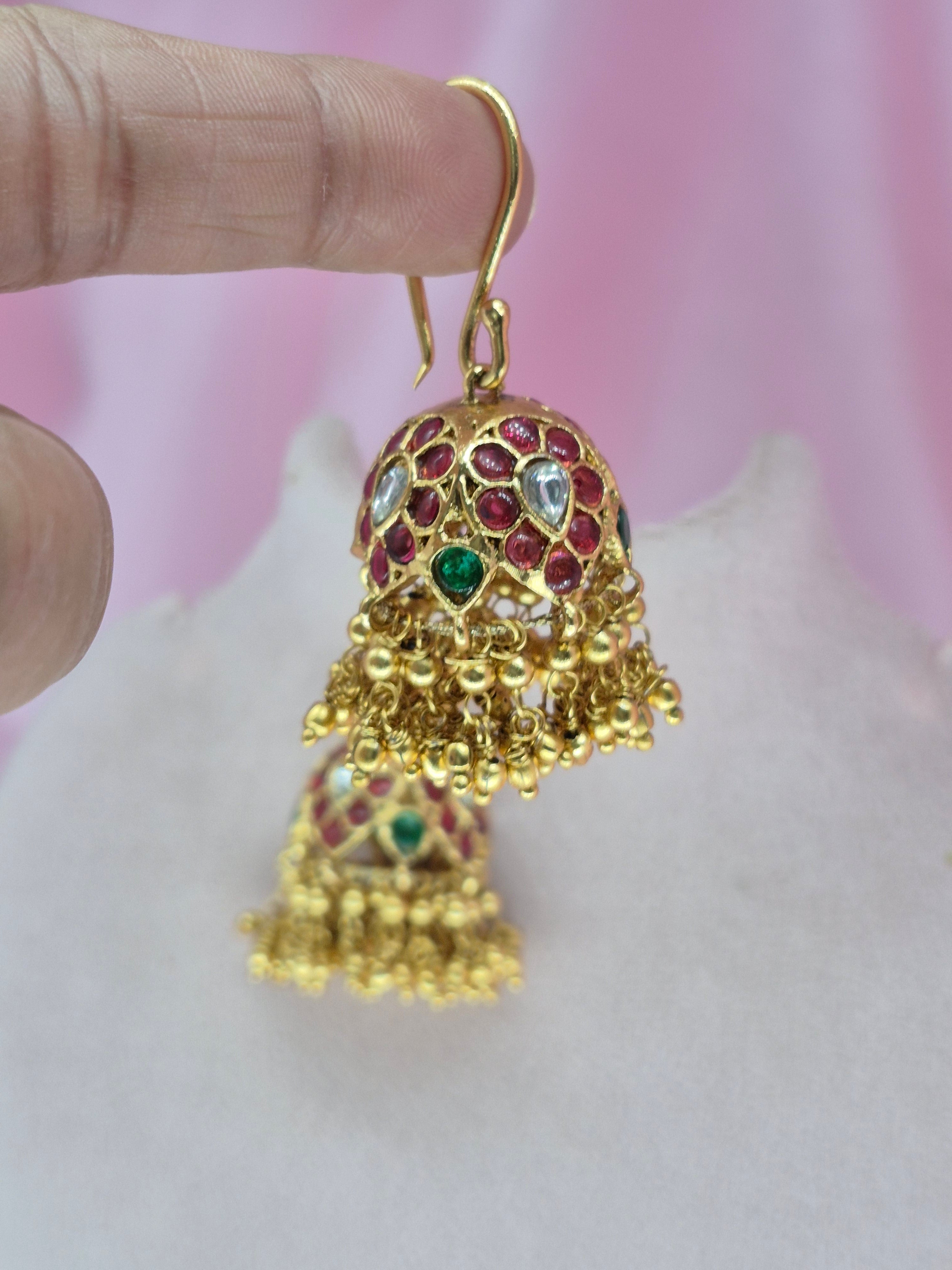 Kalyani Jadau Kundan Hanging Earring