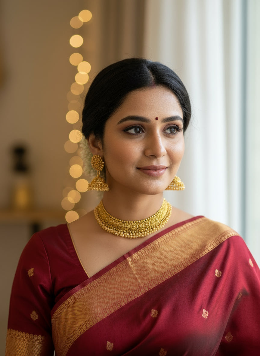 Ritika Gram- Gold Neklace Set