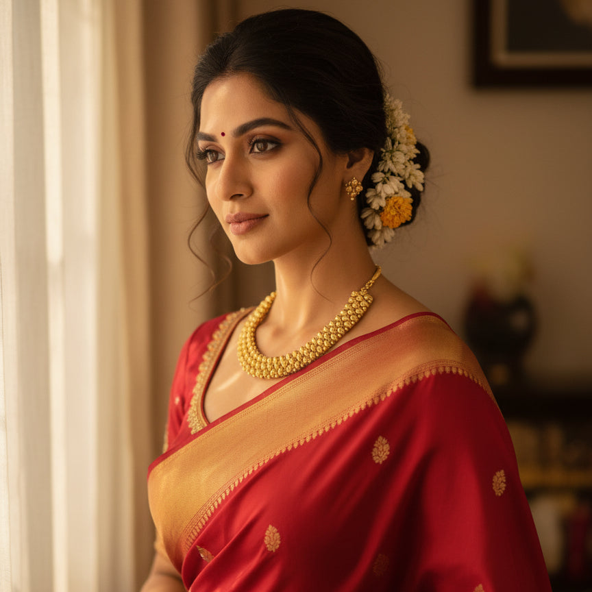 Amaya Gram Gold Necklace Set