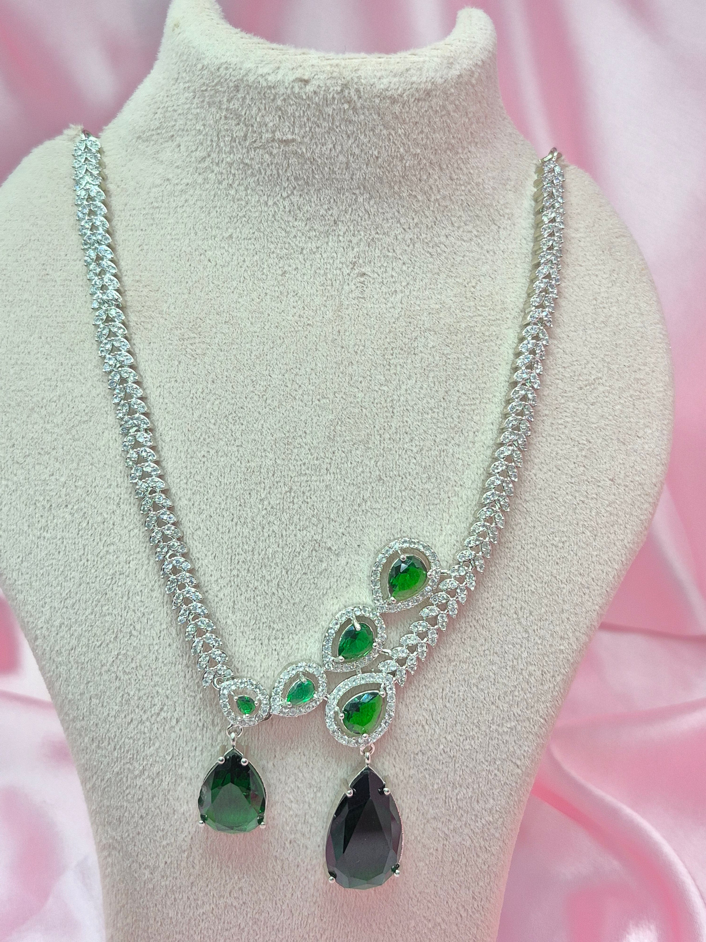 Aurelia Emerald Zirconia Sets
