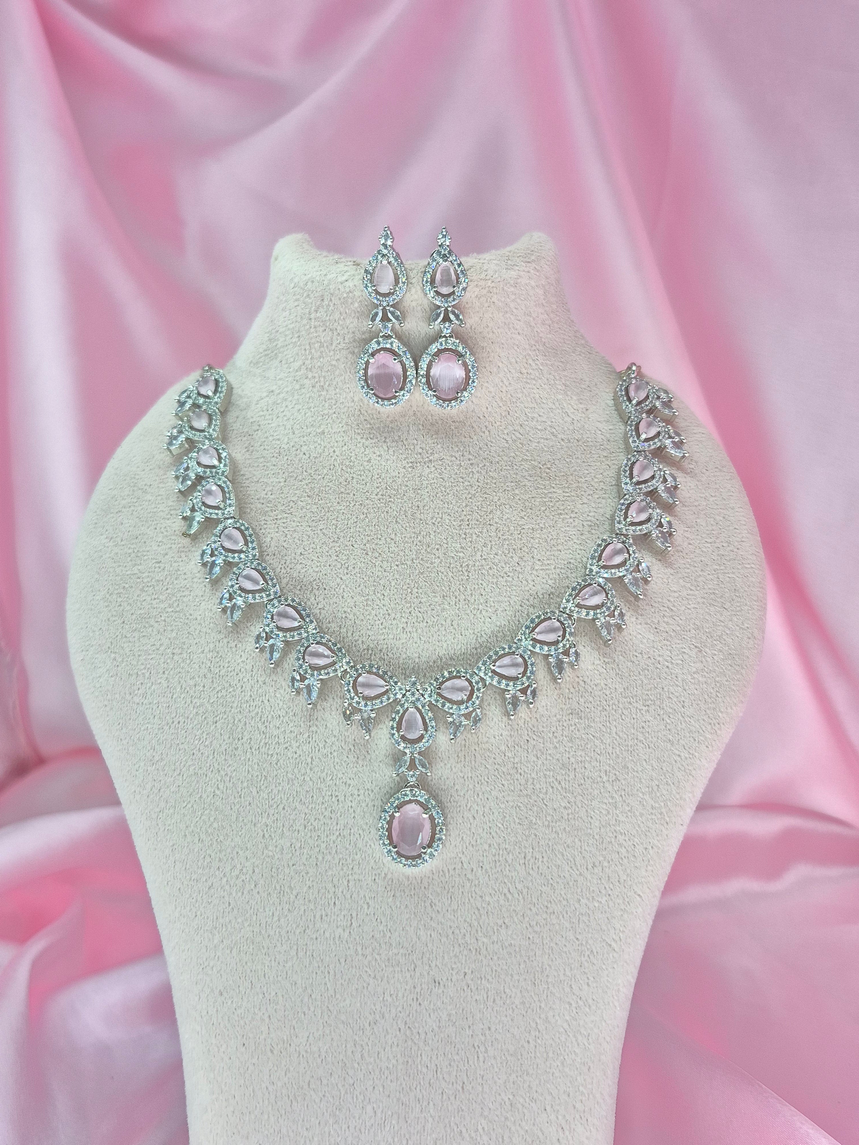 Azoria Zirconia Necklace Set