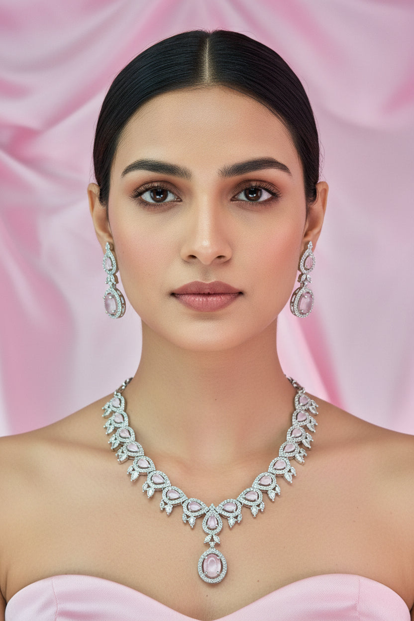 Azoria Zirconia Necklace Set