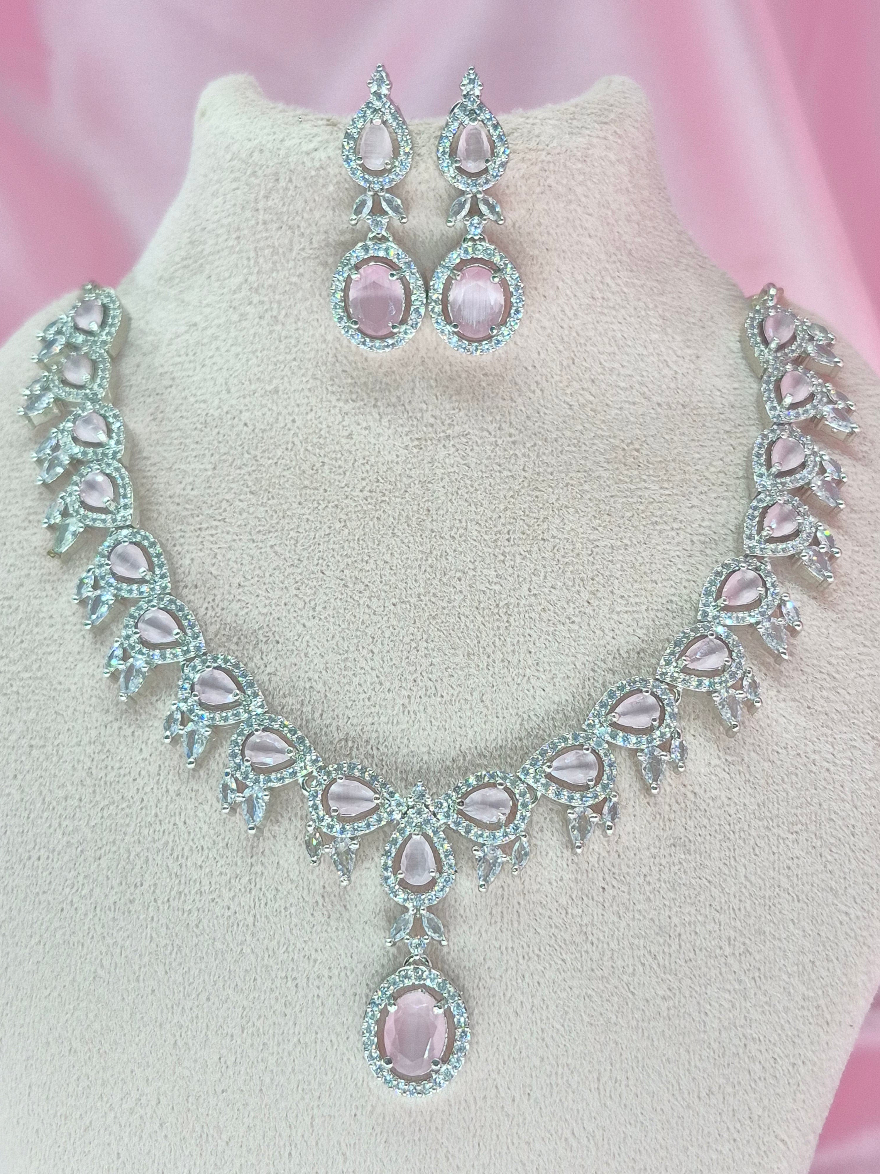 Azoria Zirconia Necklace Set