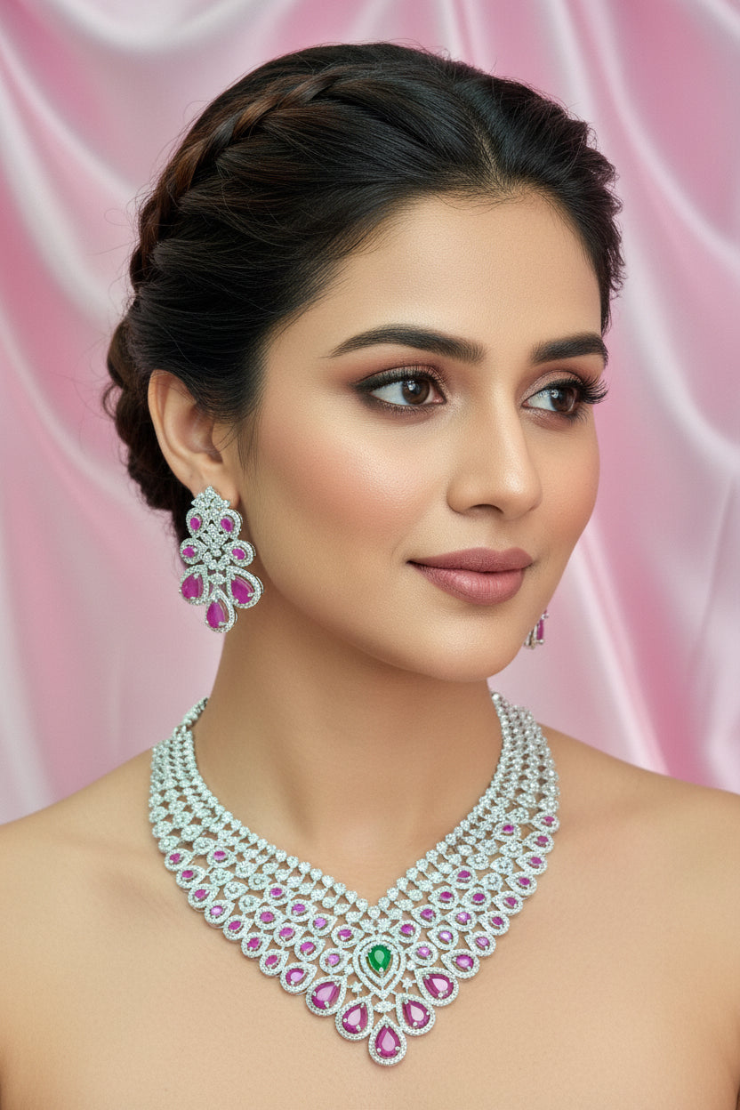 Elaris Zirconia Premium Necklace Set