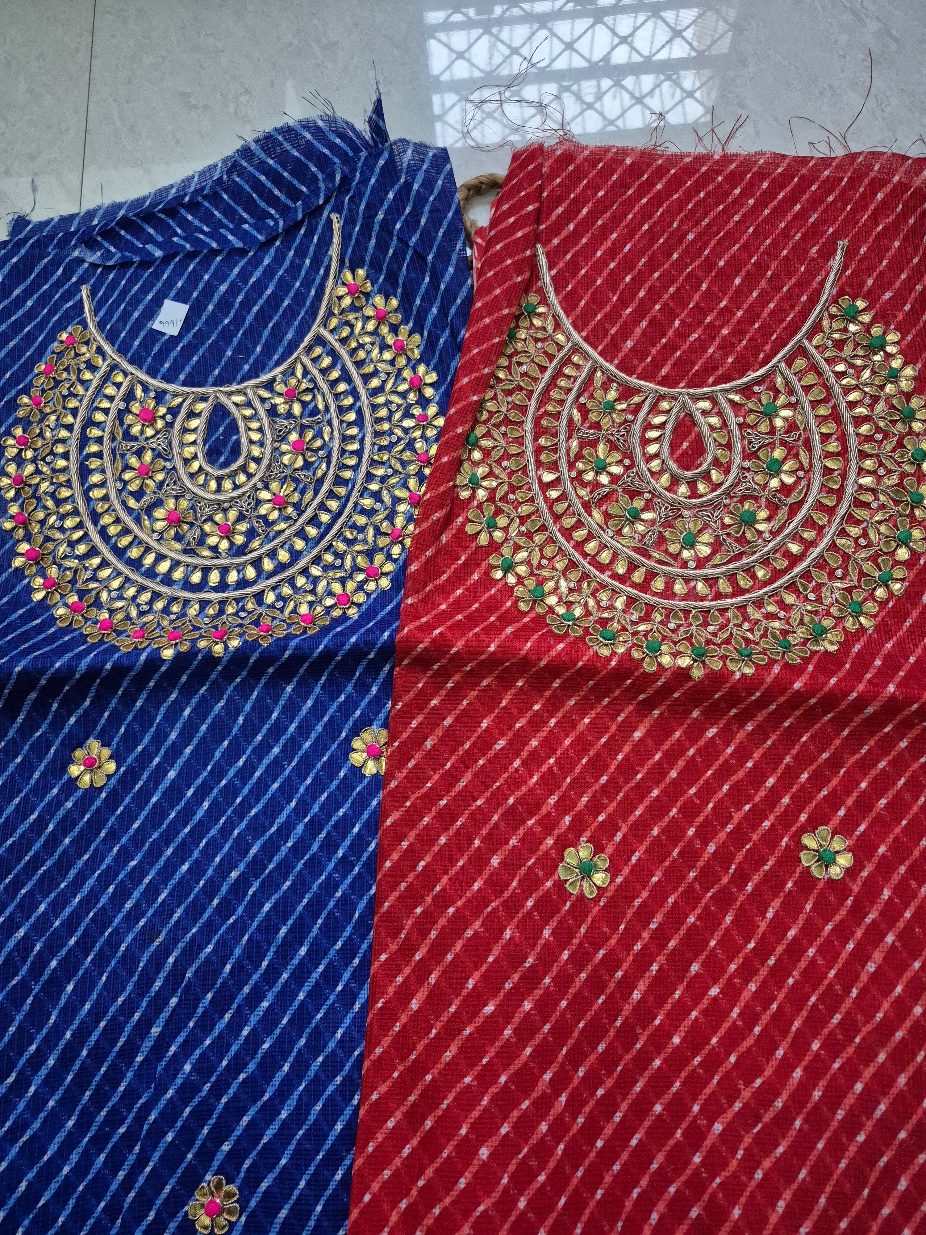 Dharini Gota Patti Kota Doriya 2 pc Suits