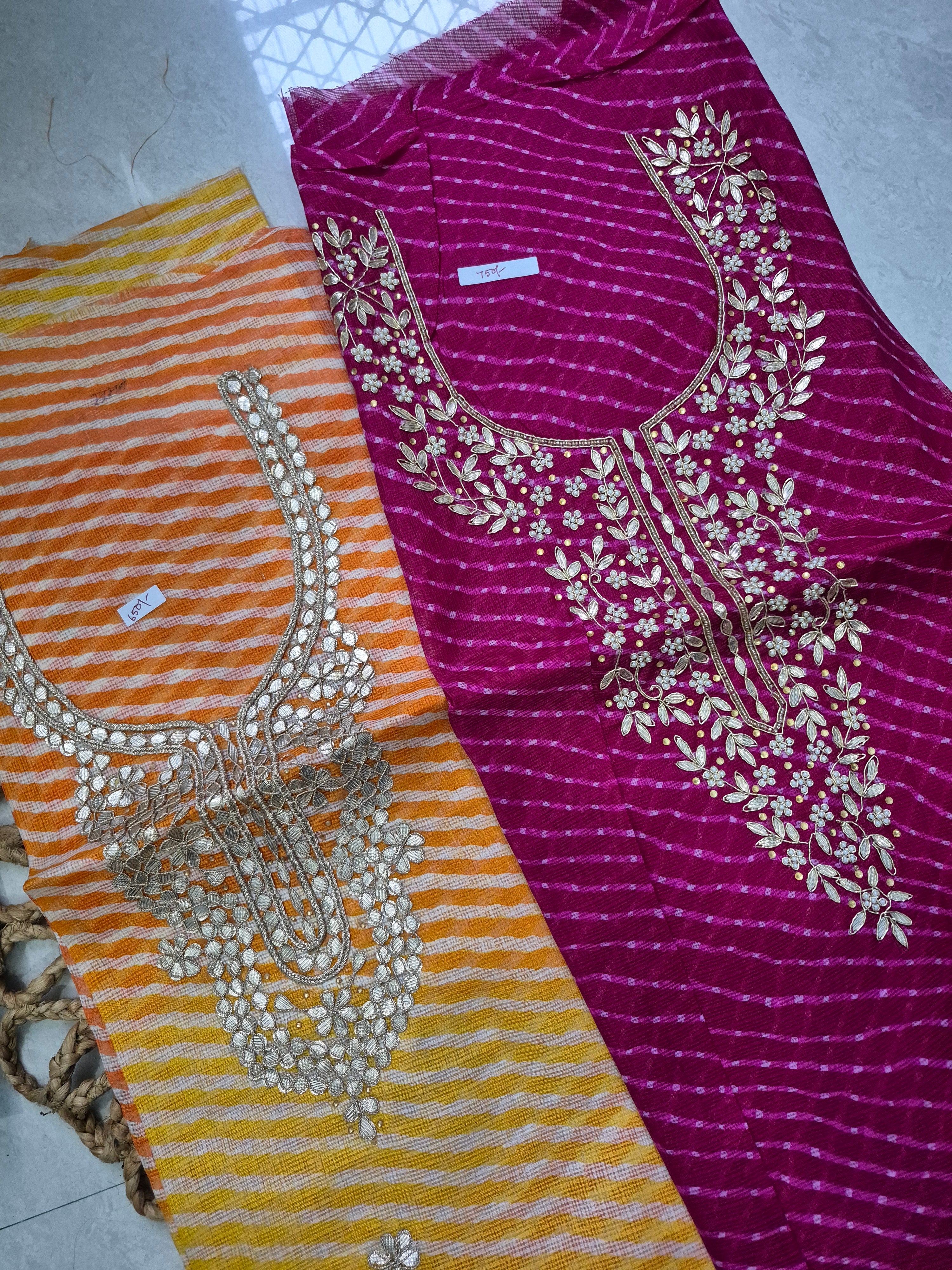 Kairavi Gota Patti Kota Doriya 2 pc Suits