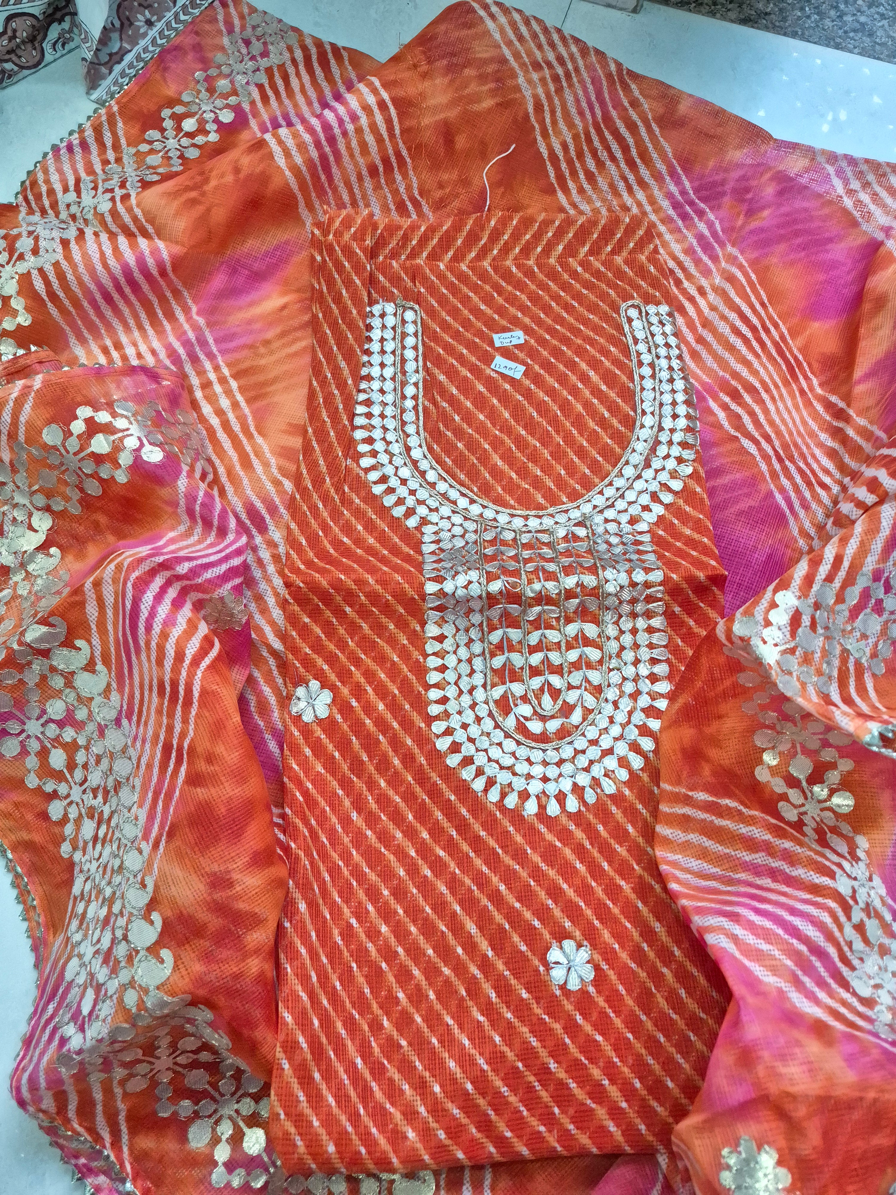 Kimaya Gota Patti Kota Doriya 2 pc Suits