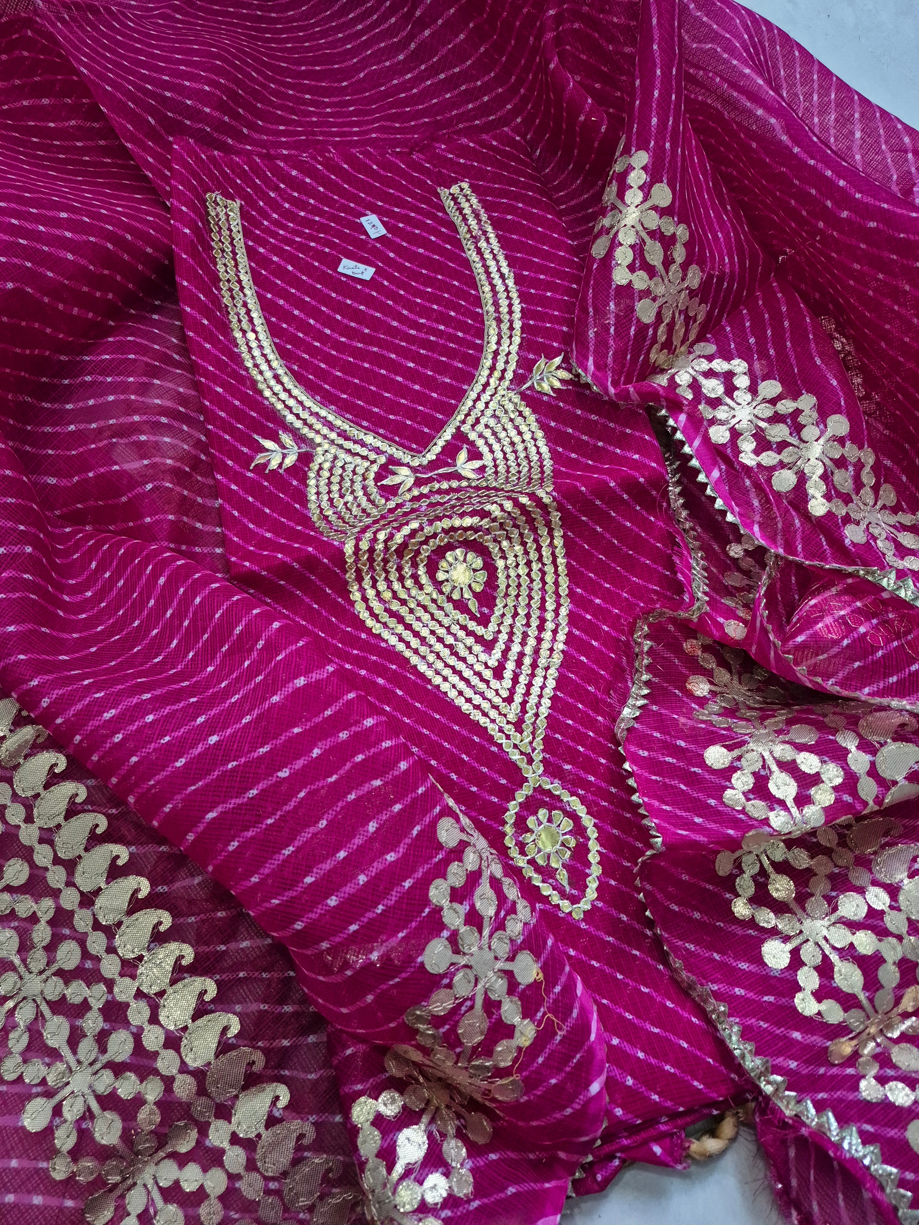 Kimaya Gota Patti Kota Doriya 2 pc Suits