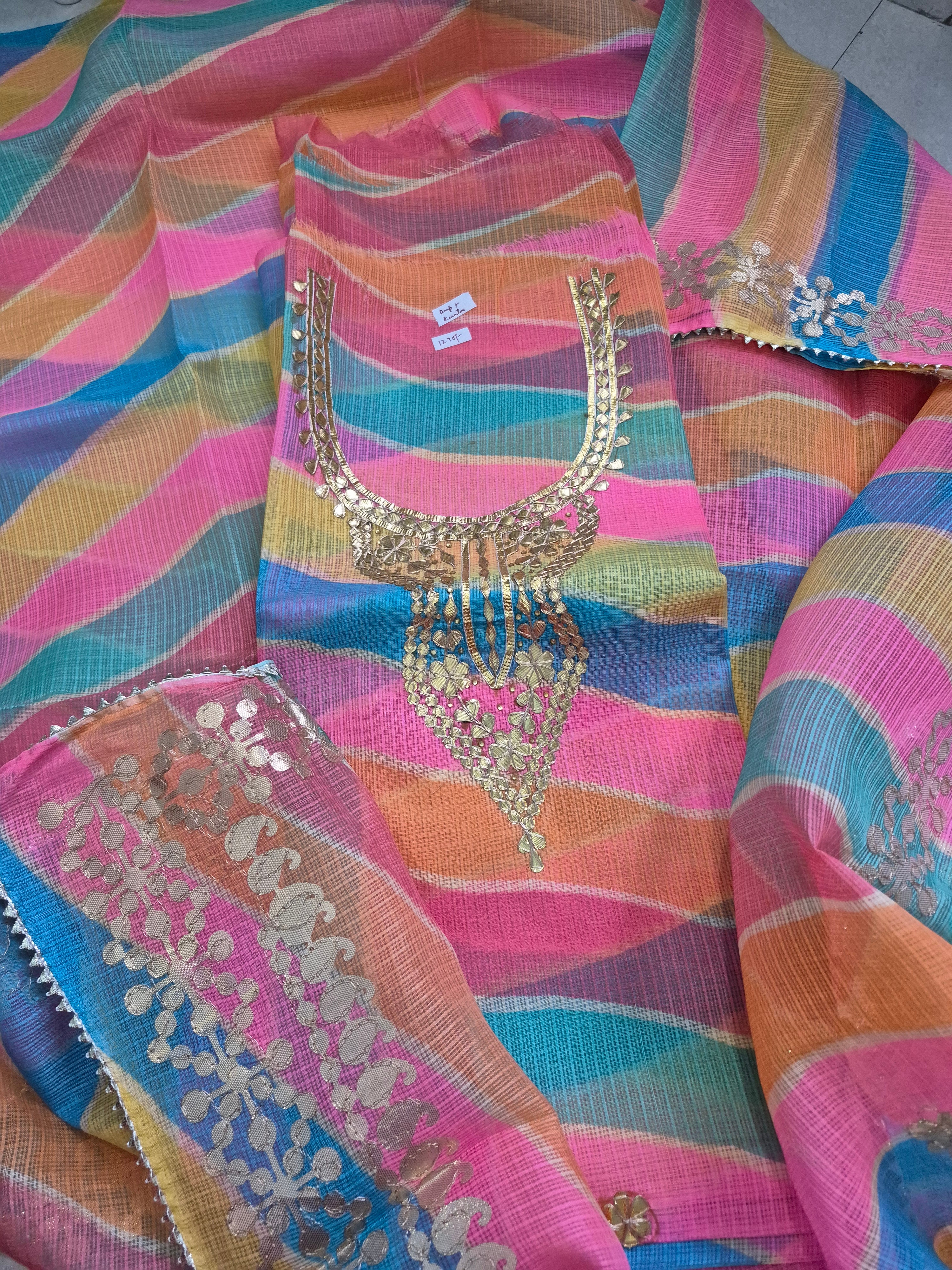 Vamika Gota Patti Kota Doriya 2 pc Suits