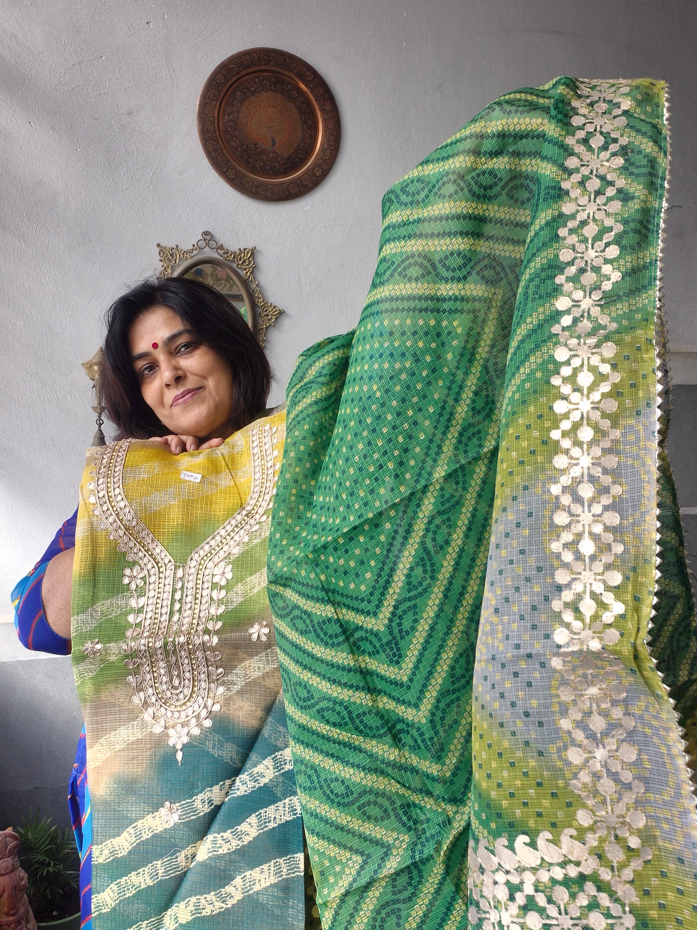Kimaya Gota Patti Kota Doriya 2 pc Suits