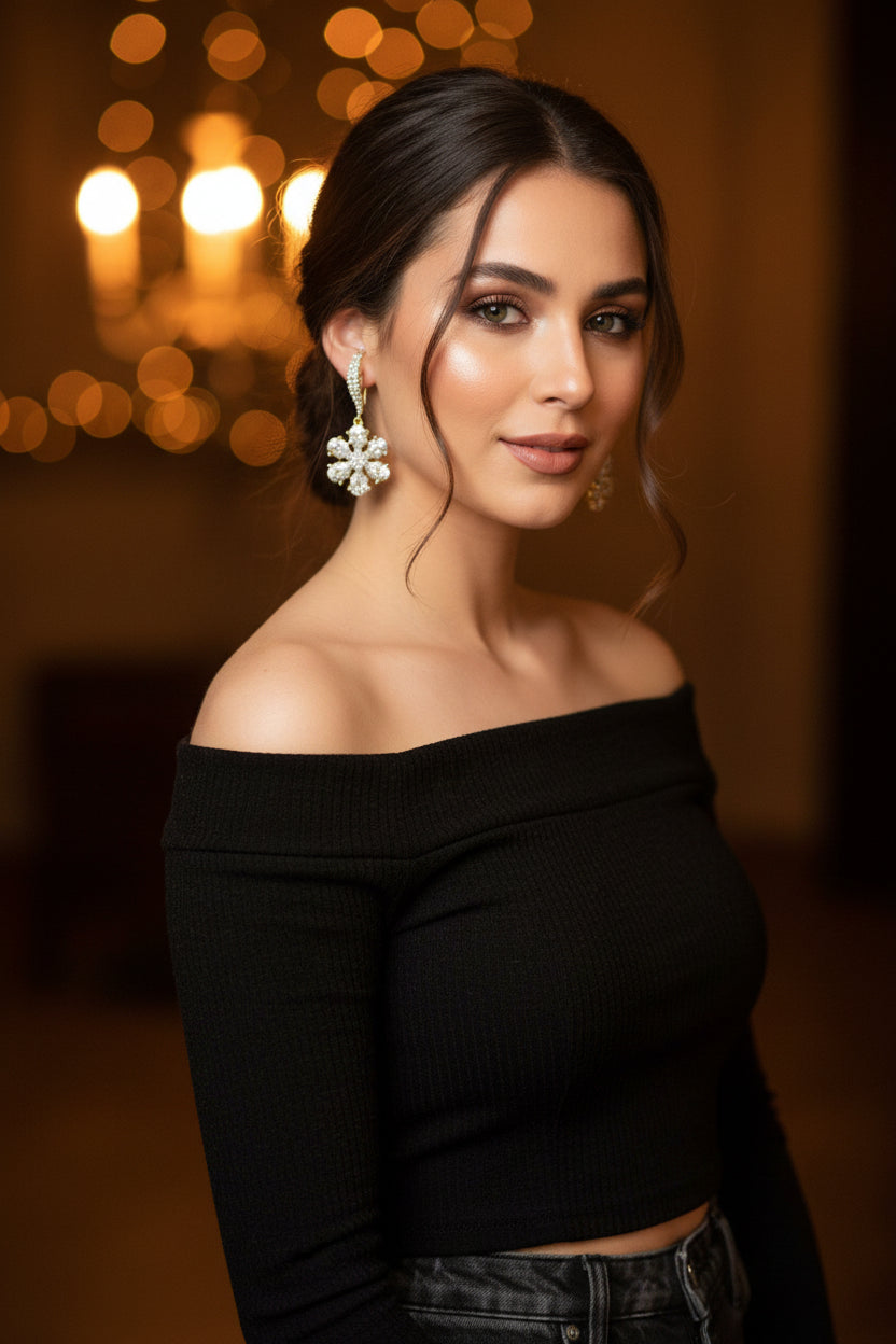 Petal Spark AD Earrings