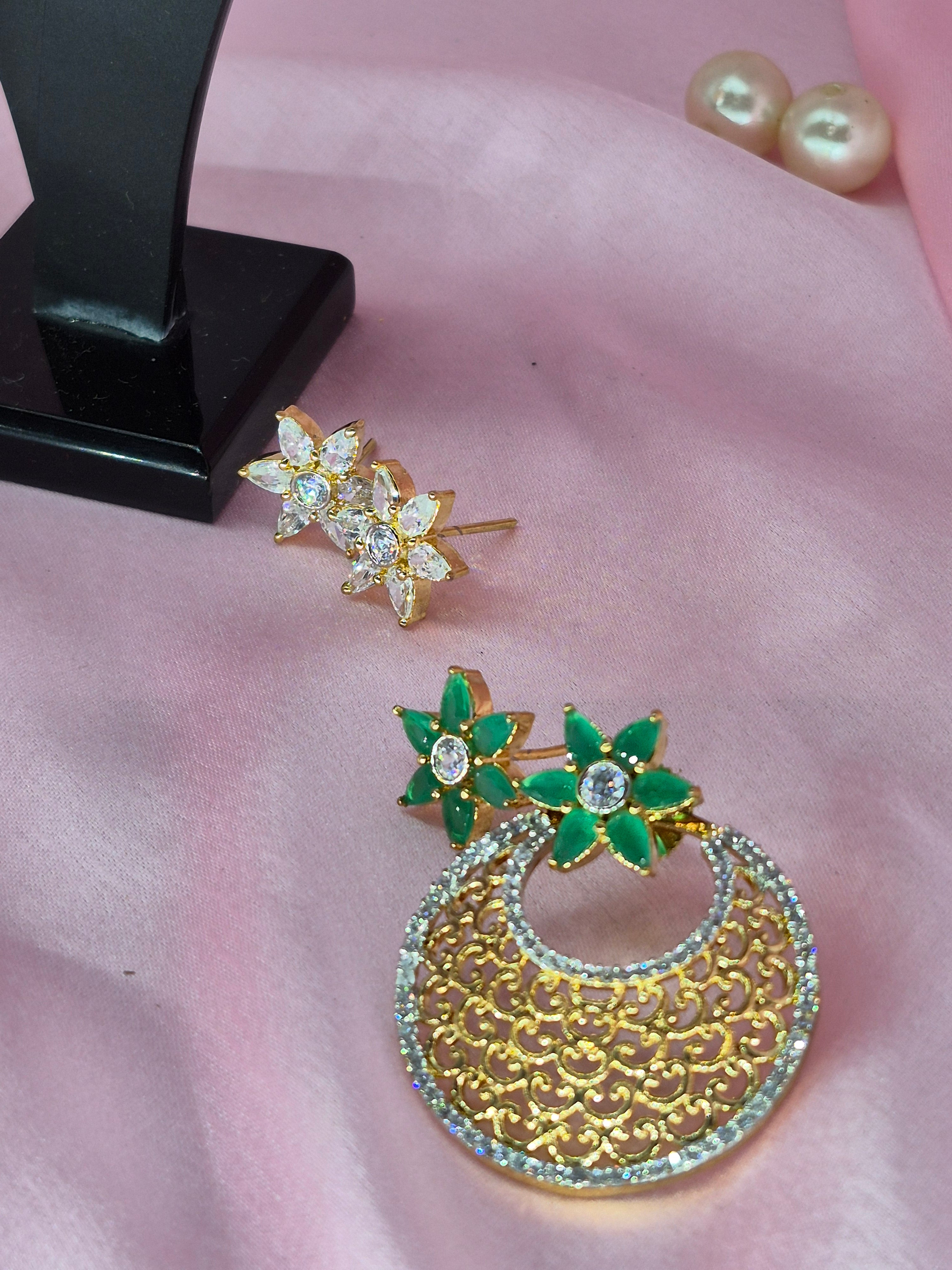 Ratnagiri 3 in 1 Earrings