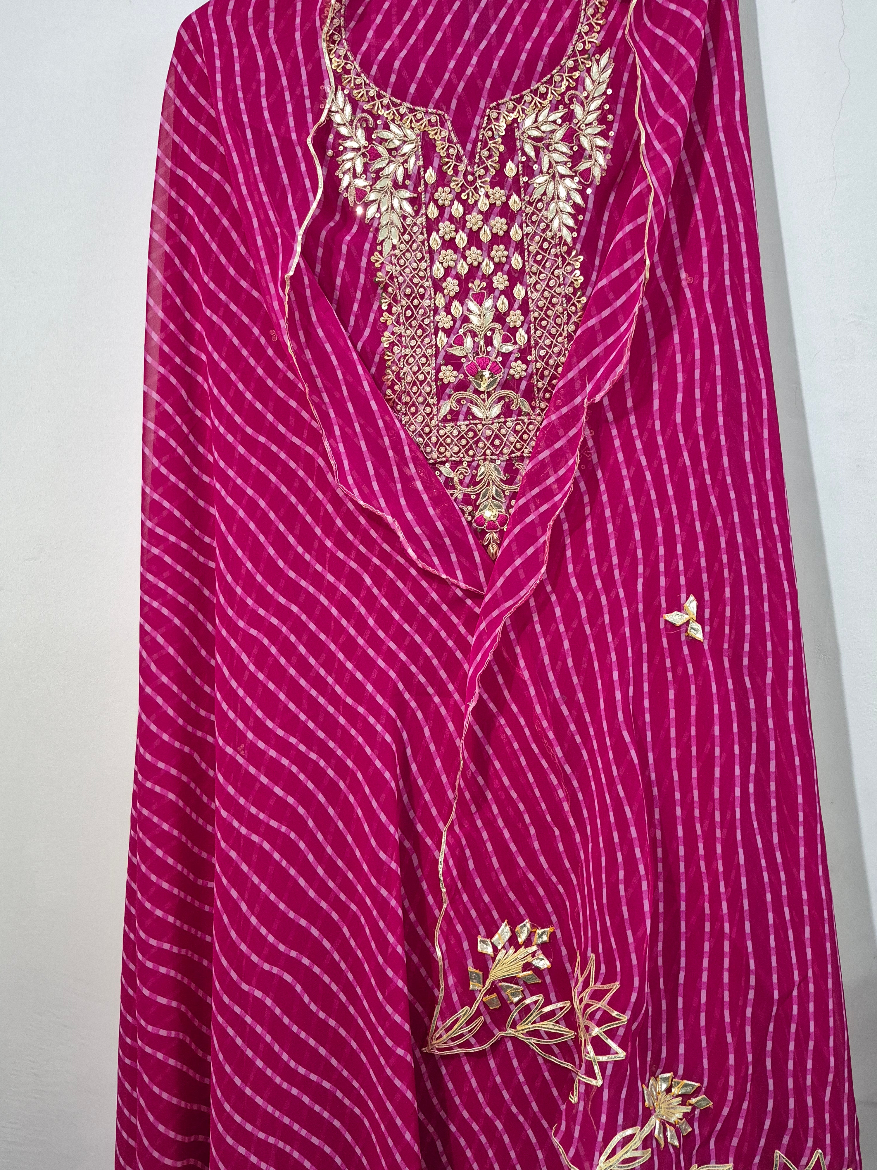 Meher Gota Patti Kota Doriya Full Suit