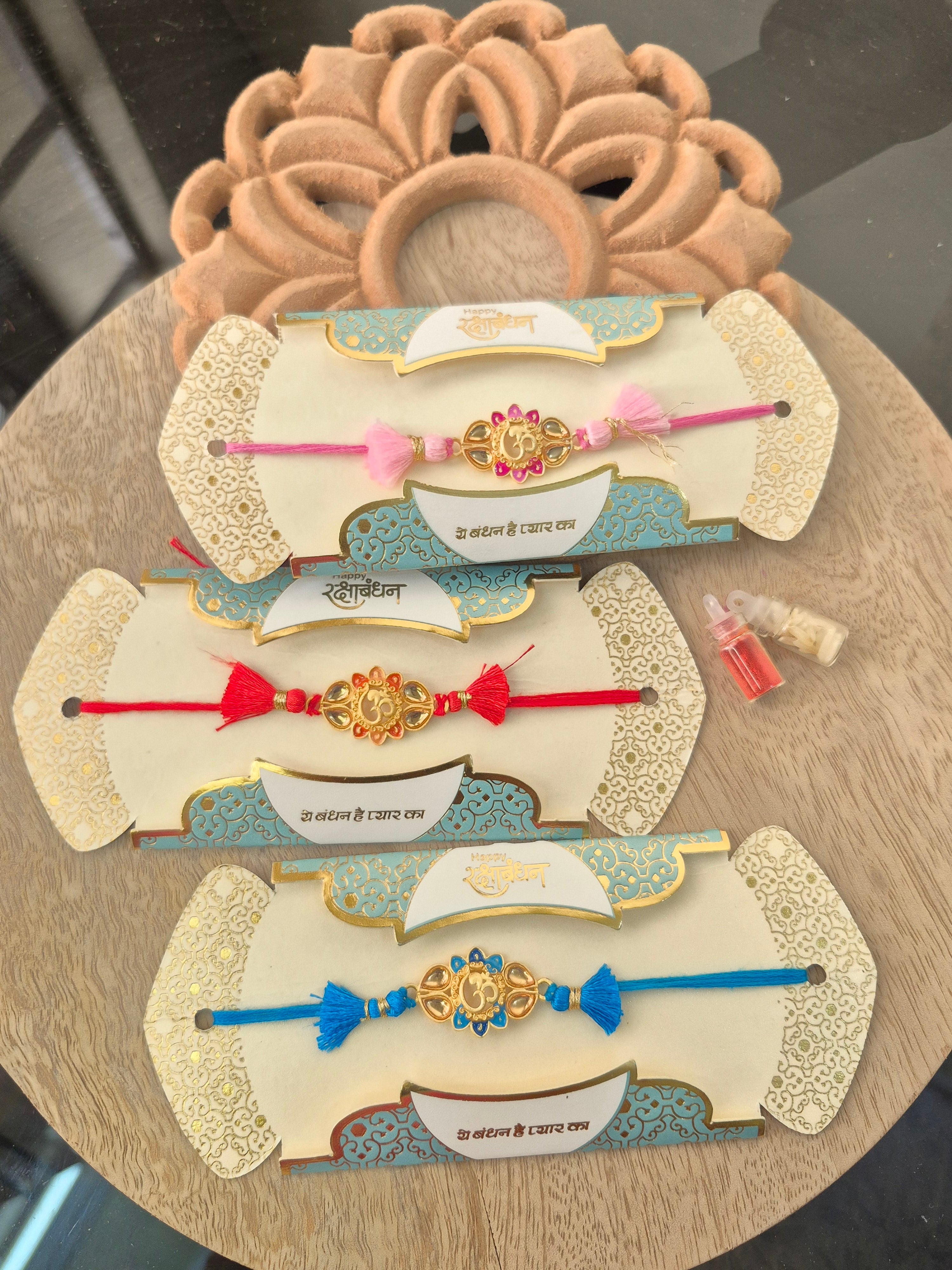 OM Rakhi Multicolour (Best to Buy)