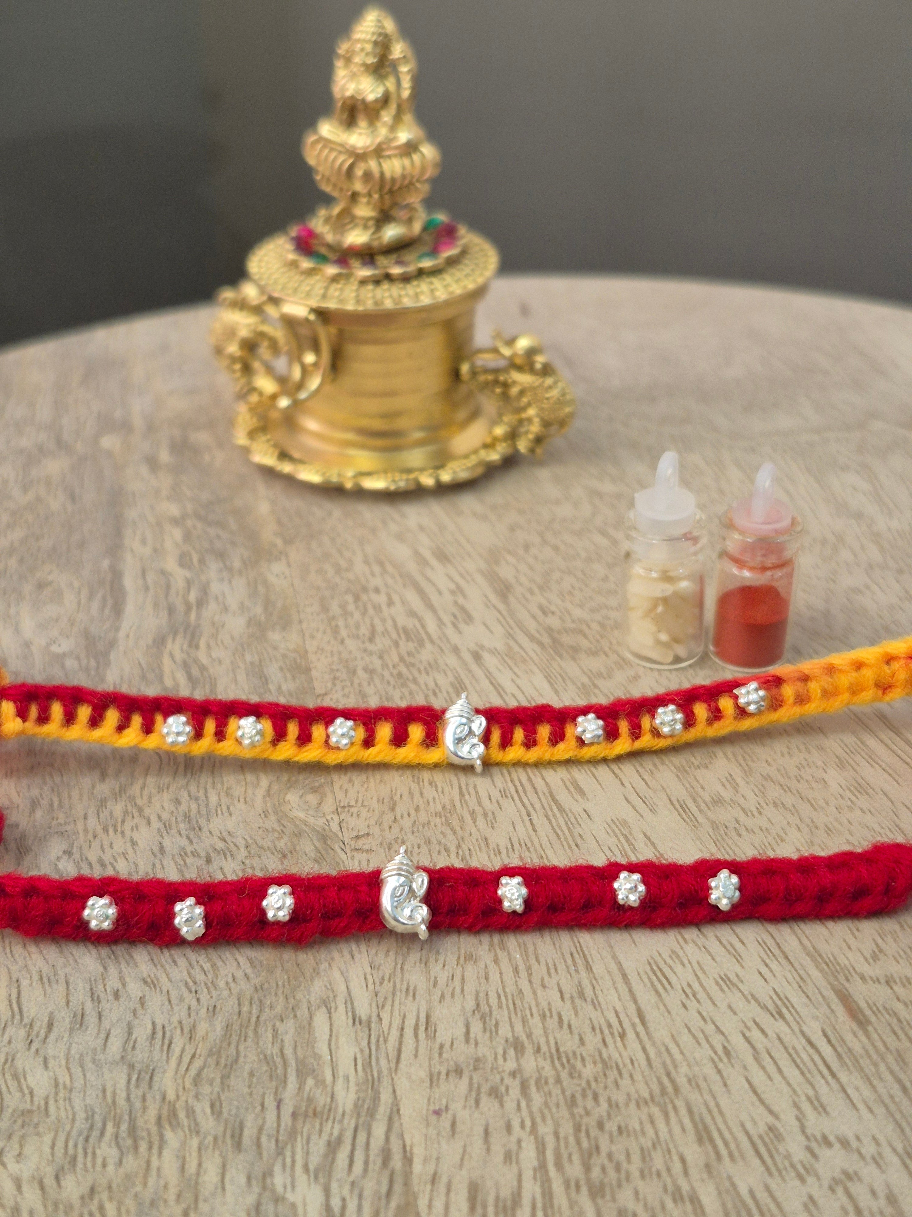 Minimal Silver Rakhi D 10 ( Purity 92.5% )