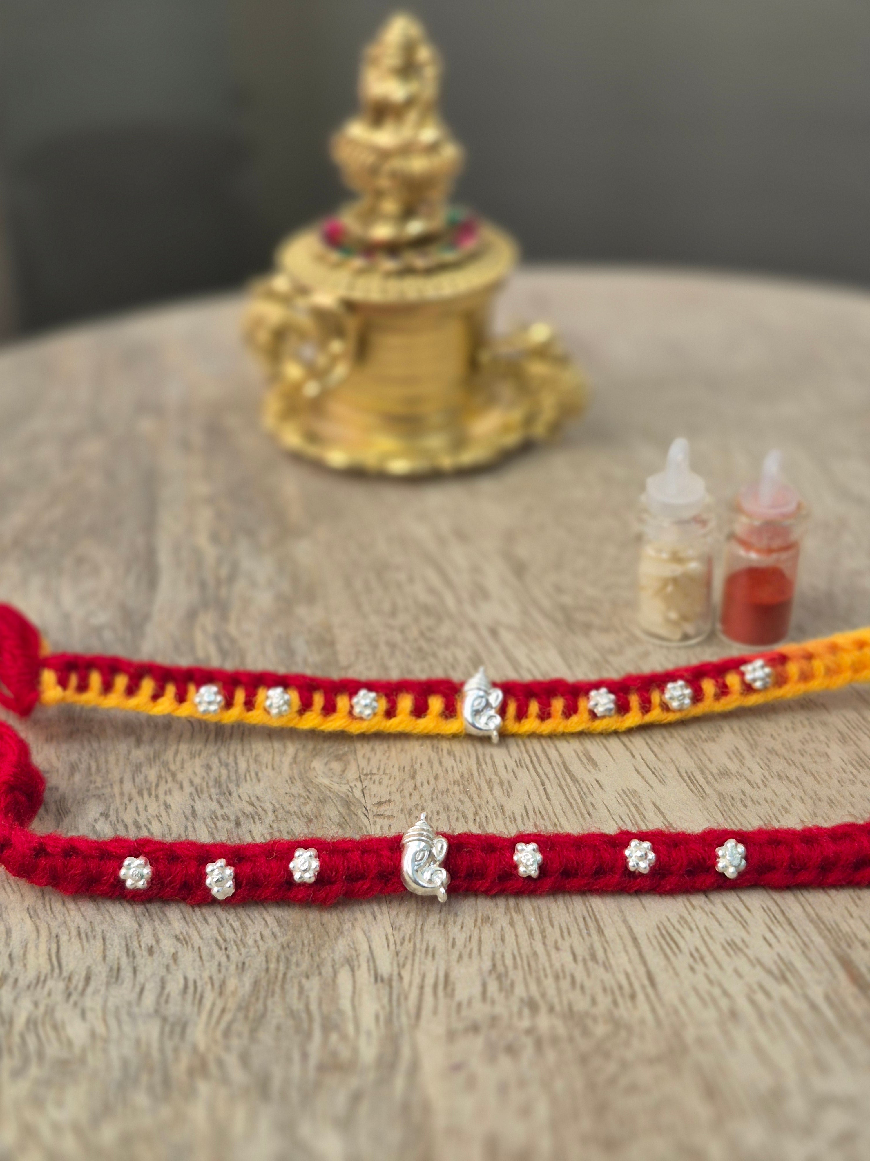 Minimal Silver Rakhi D 10 ( Purity 92.5% )