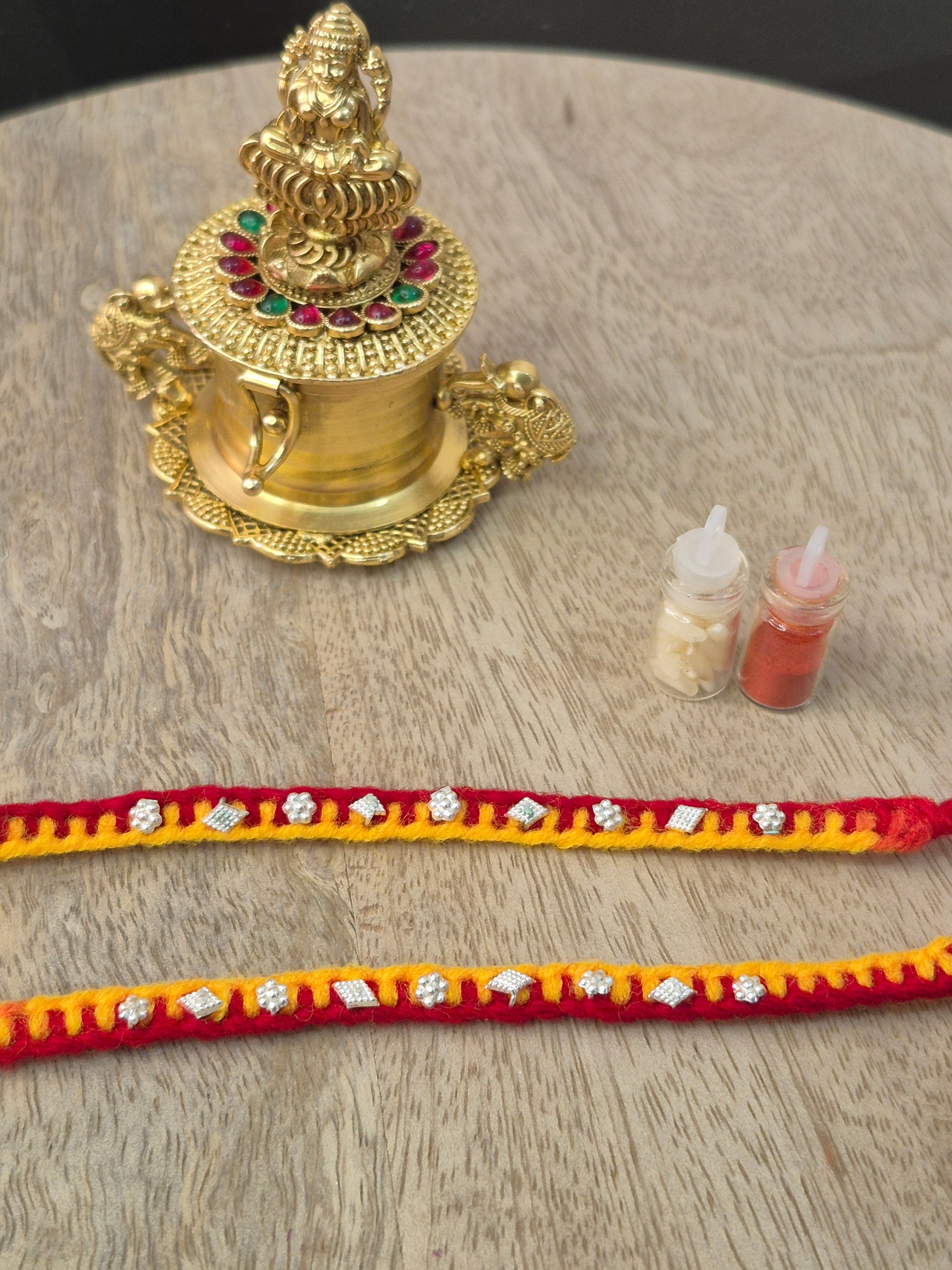 Minimal Silver Rakhi D 11 ( Purity 92.5% )