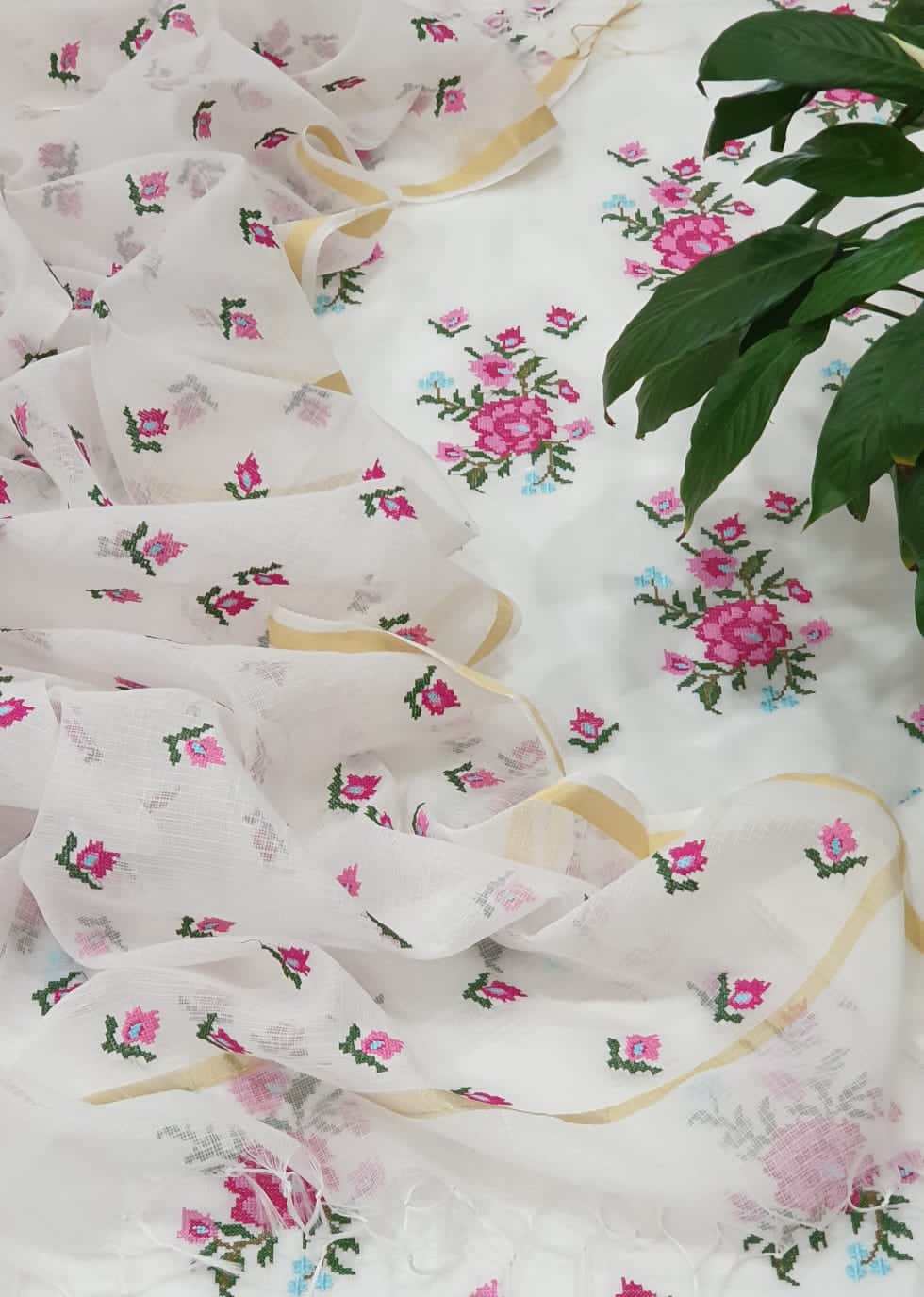 Juhi Gota Patti Kota Doriya Silk Suit