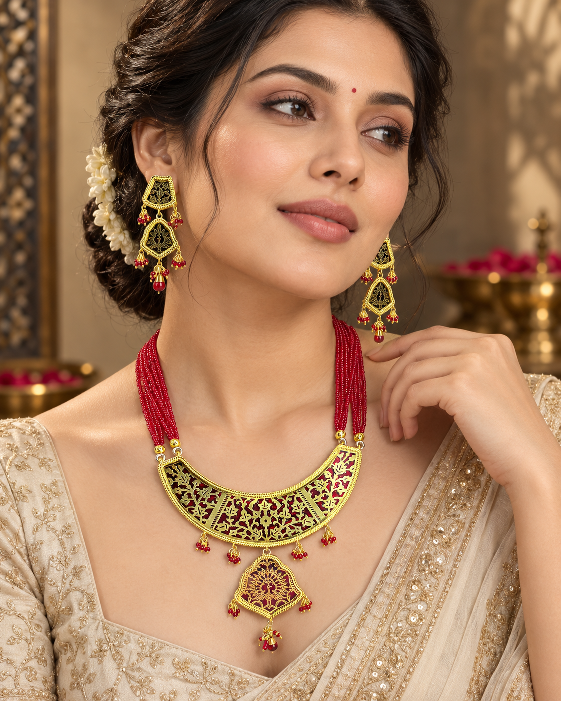 Thewa Pendant Set