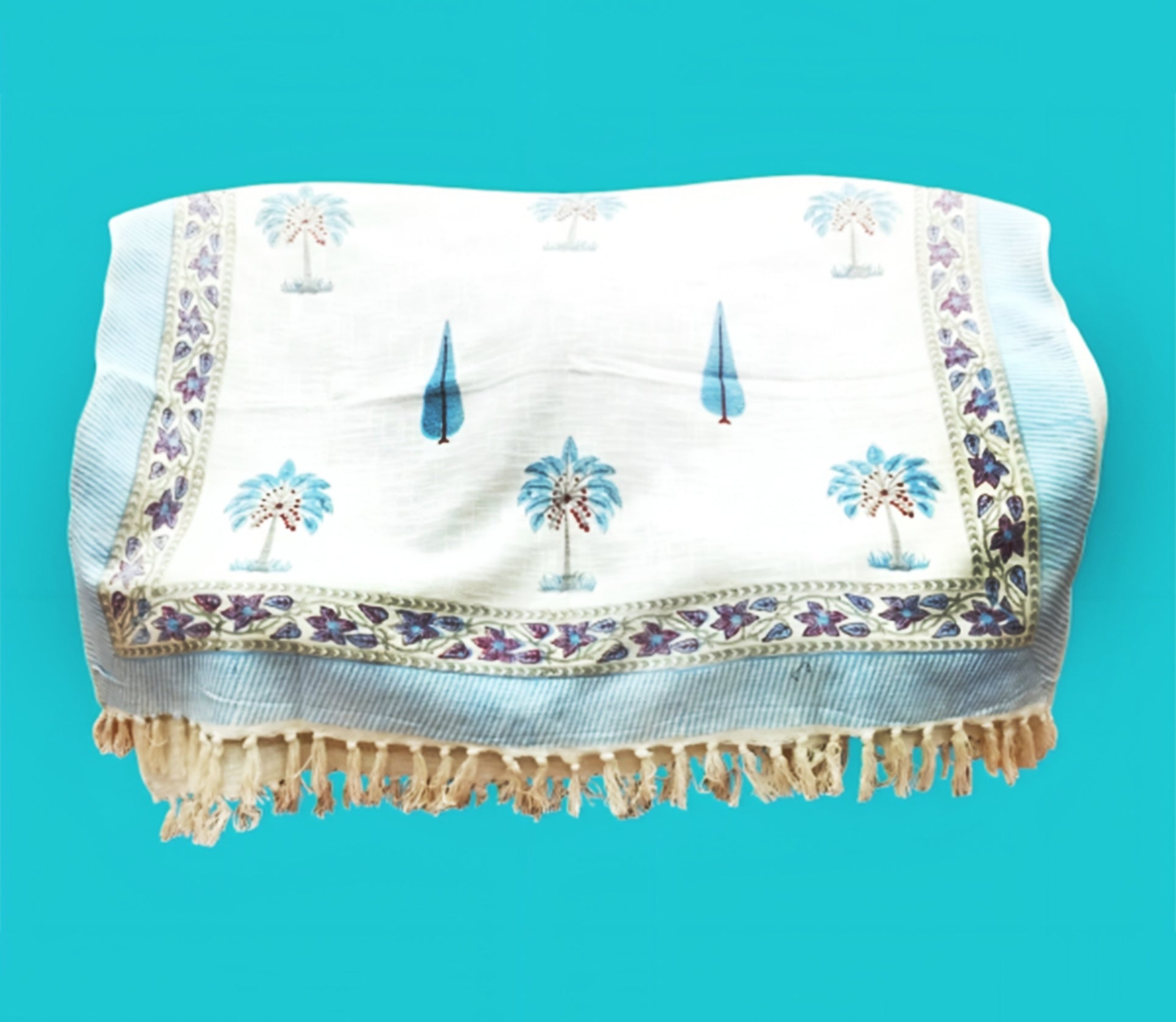 NaturLuxe Jute Sofa Throw