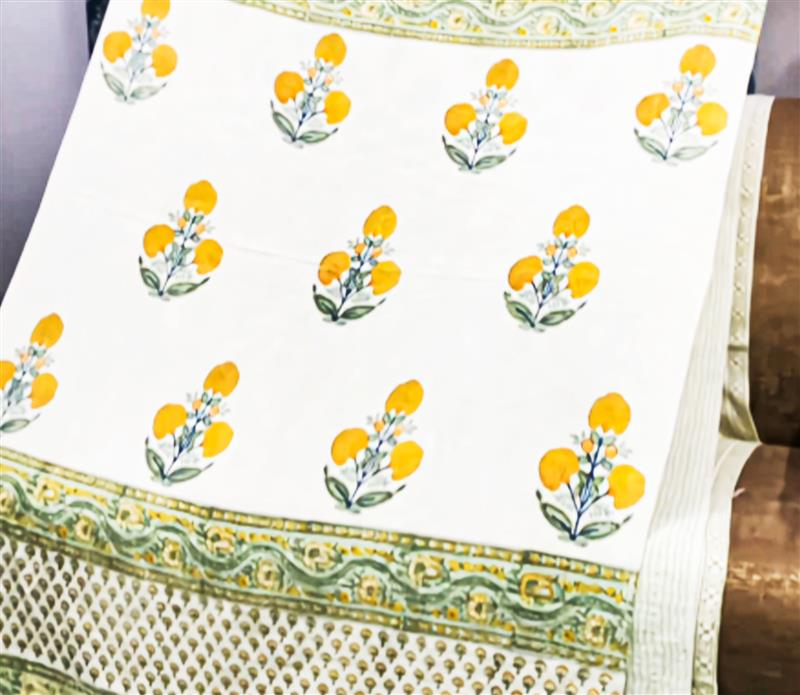 CozyNest Jute Sofa Throw