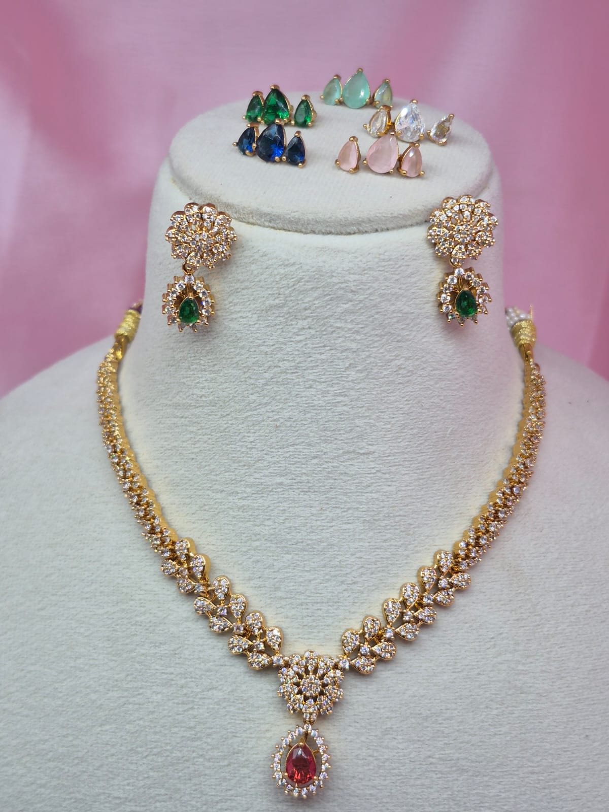 Seraphina Zirconia Premium Necklace Set