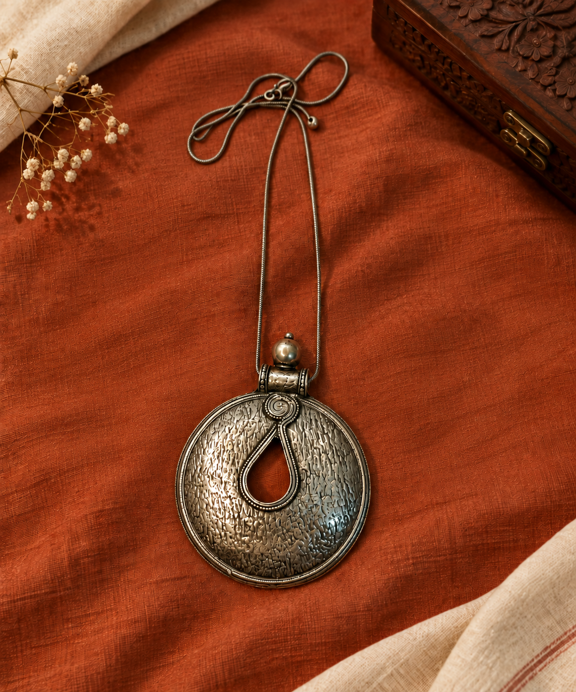 Parwana Silver Lookalike Pendants