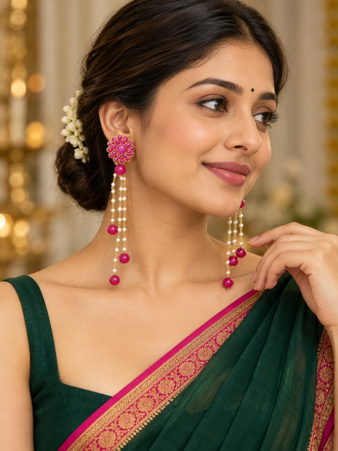 Padmika Pachhi Earrings