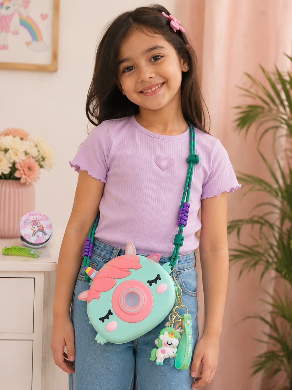 Cute Unicorn Crossbody Bag