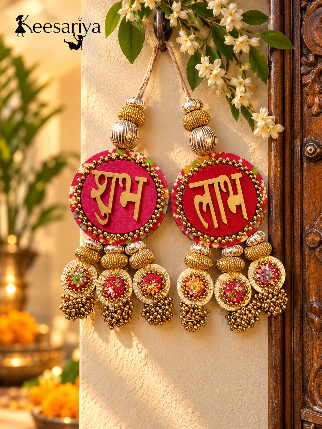 AMDAVADI SHUBH LABH 11 inch HANGING [BIG]