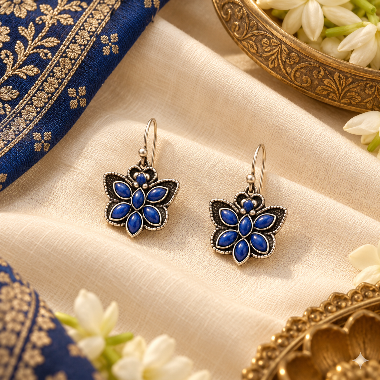 Vasanti Meenakari Earrings