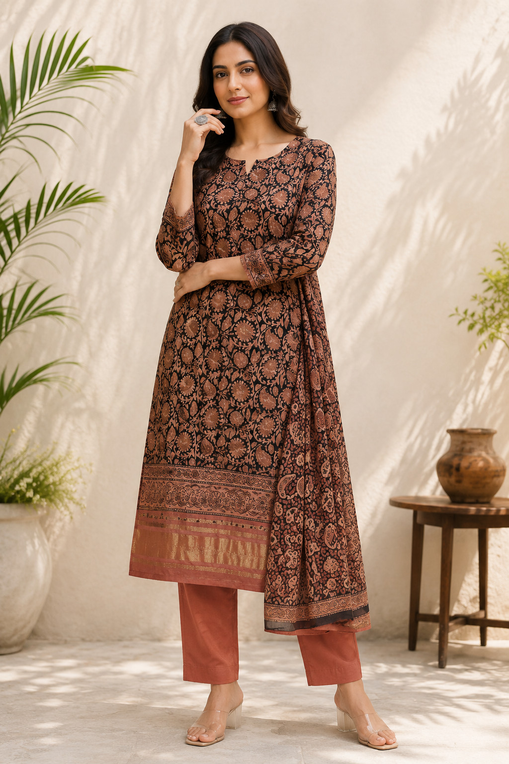 Sajni Modal Silks Suits