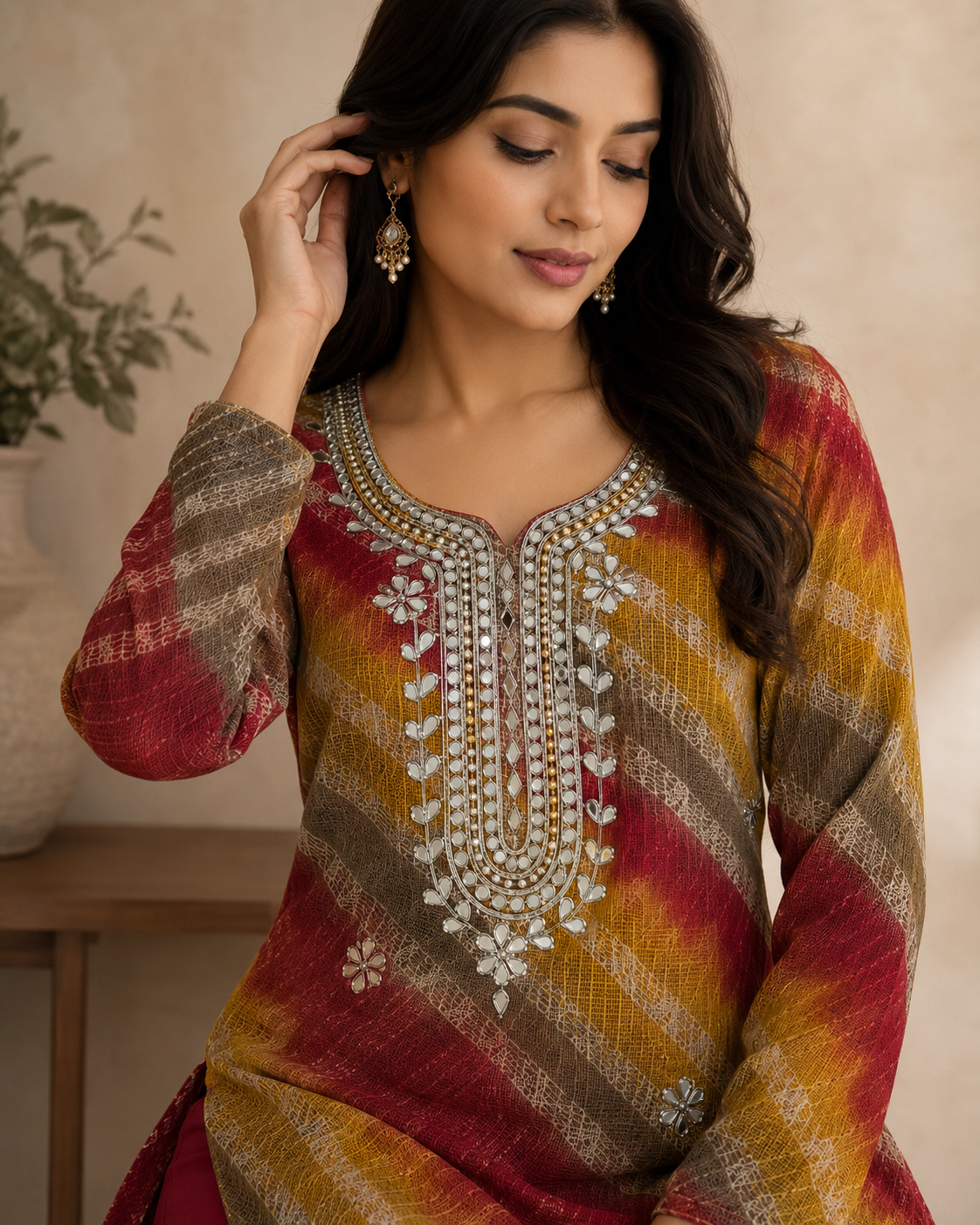 Oorja Gota Patti Kota Doriya 2 pc Suits
