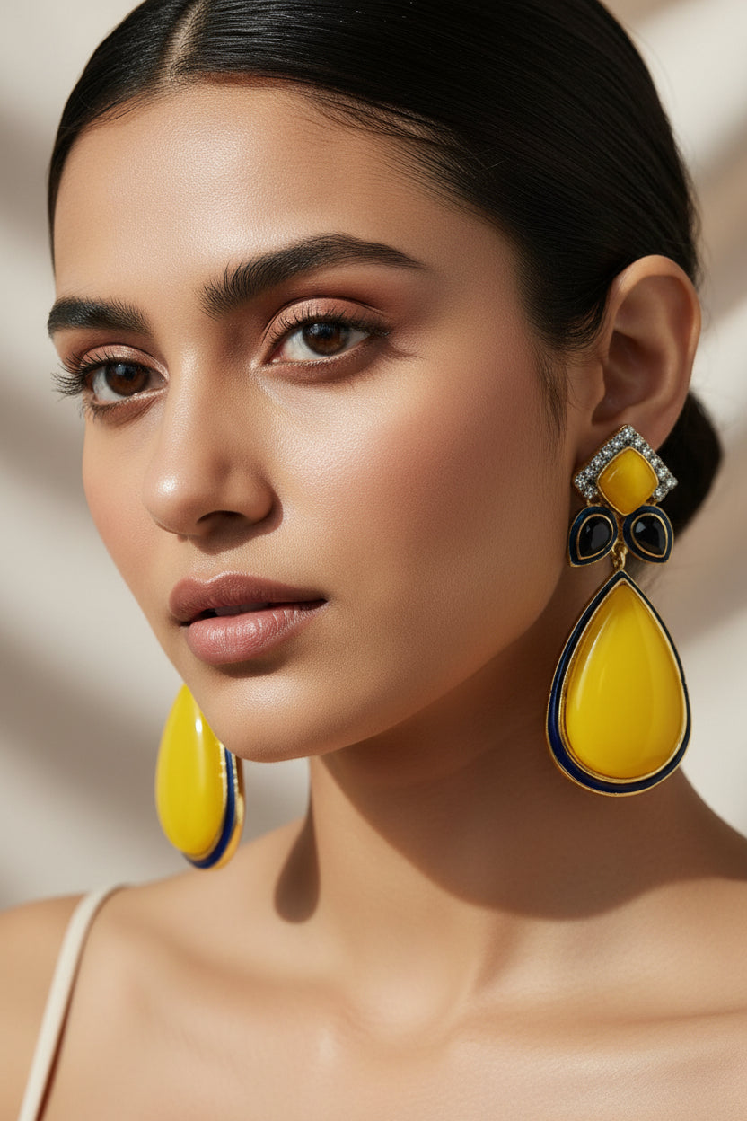 Debina Color Stone Earrings (Copy)