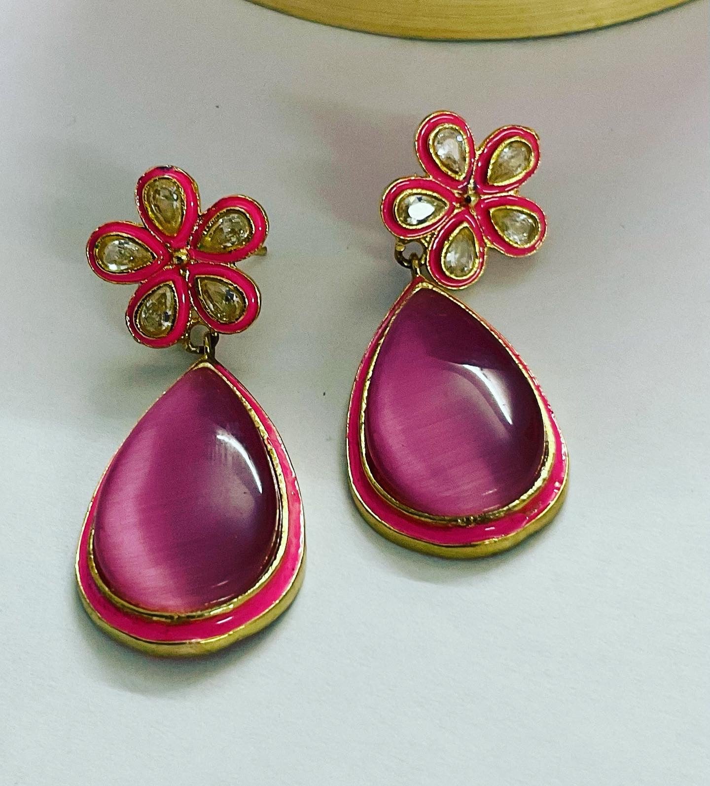 Debina Color Stone Earrings (Copy)