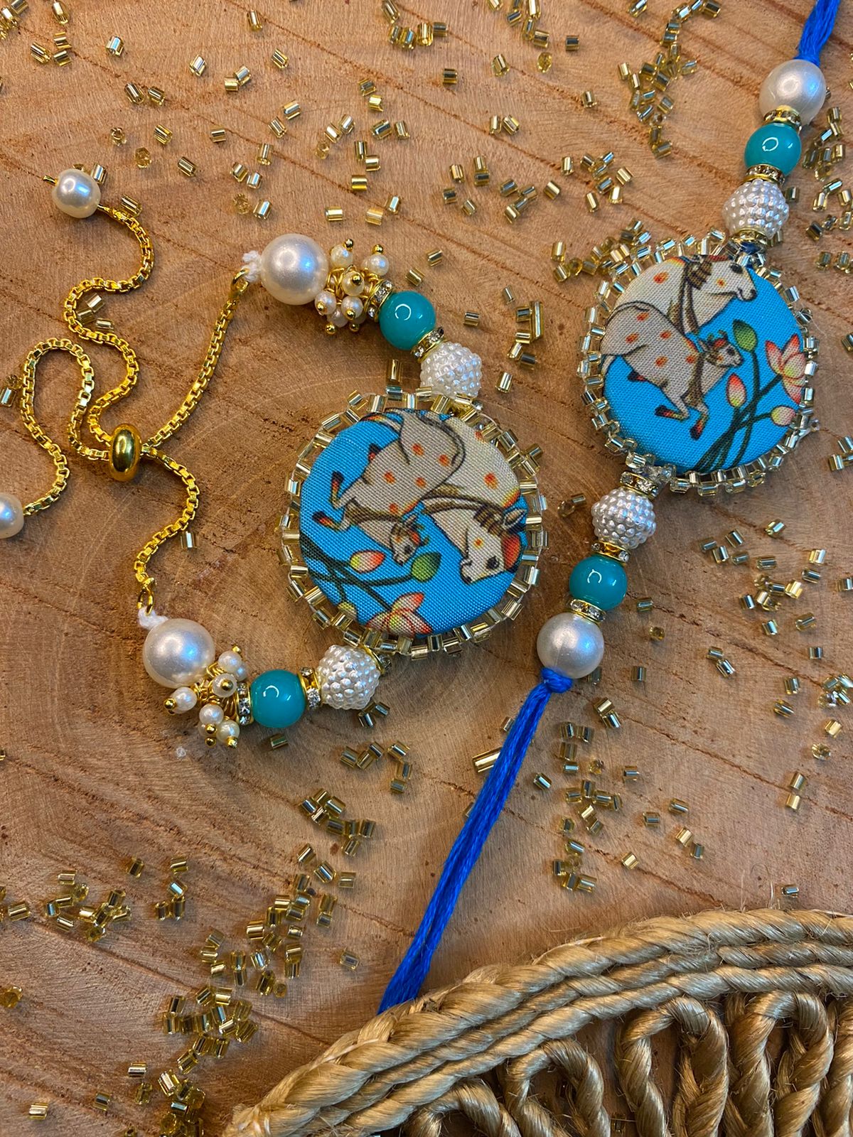 Rang Bracelet Rakhi Combo Sets