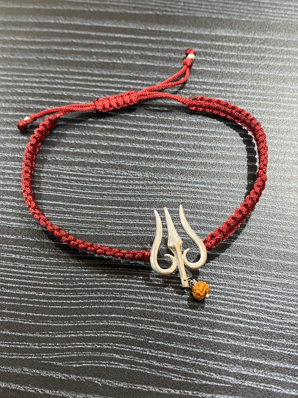 Trishul Motif Rakhi / Bands