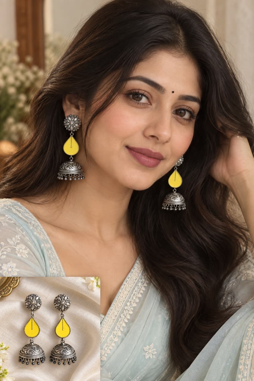 Meena Drop Earring