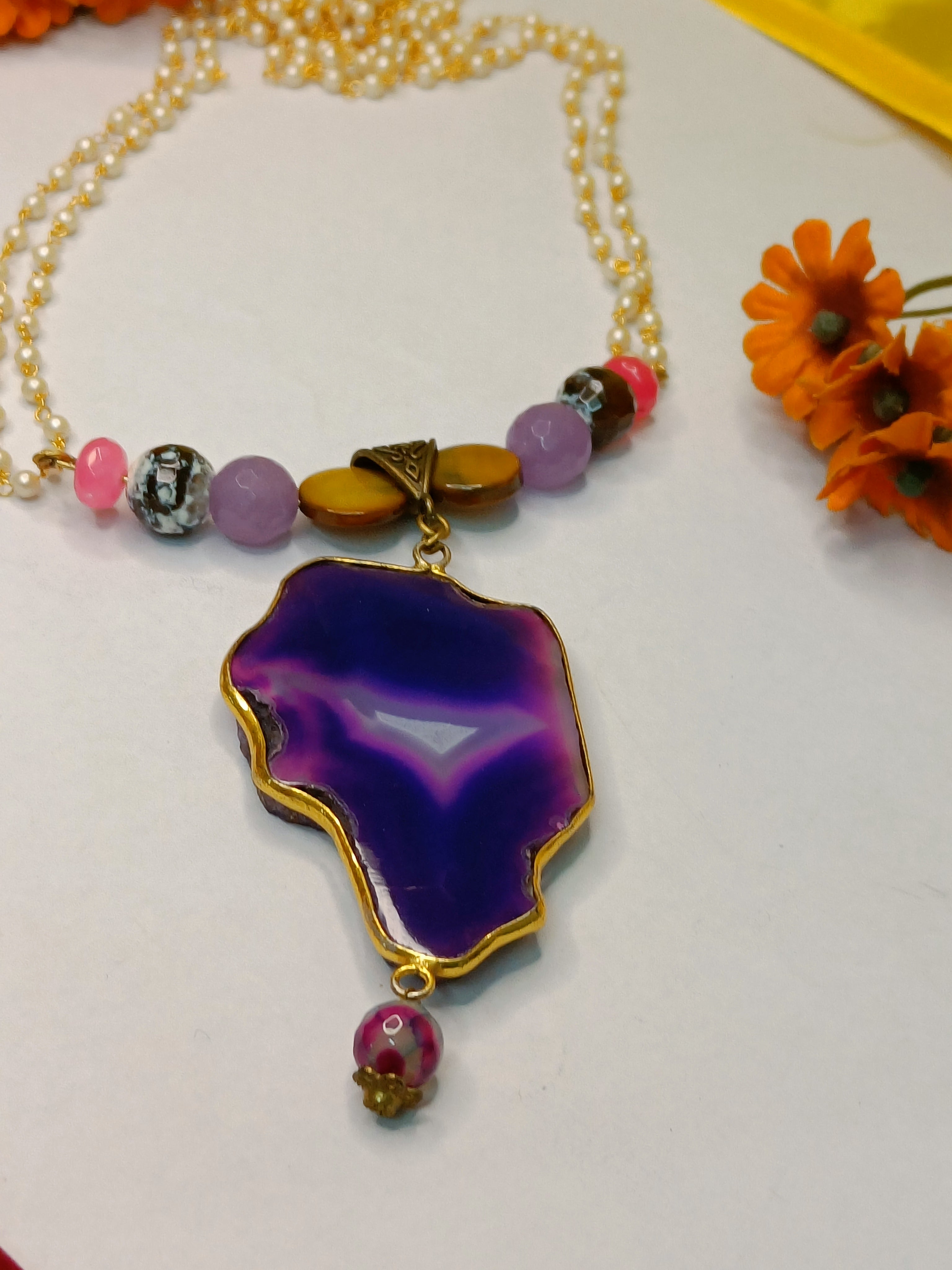Agate Necklace String