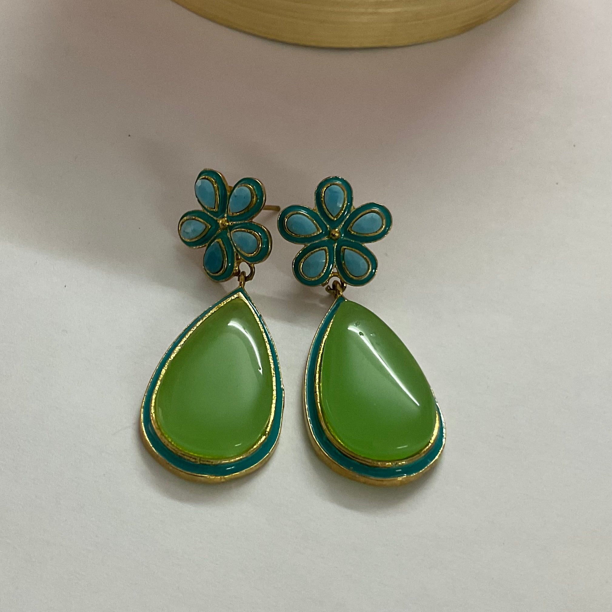 Debina Color Stone Earrings (Copy)