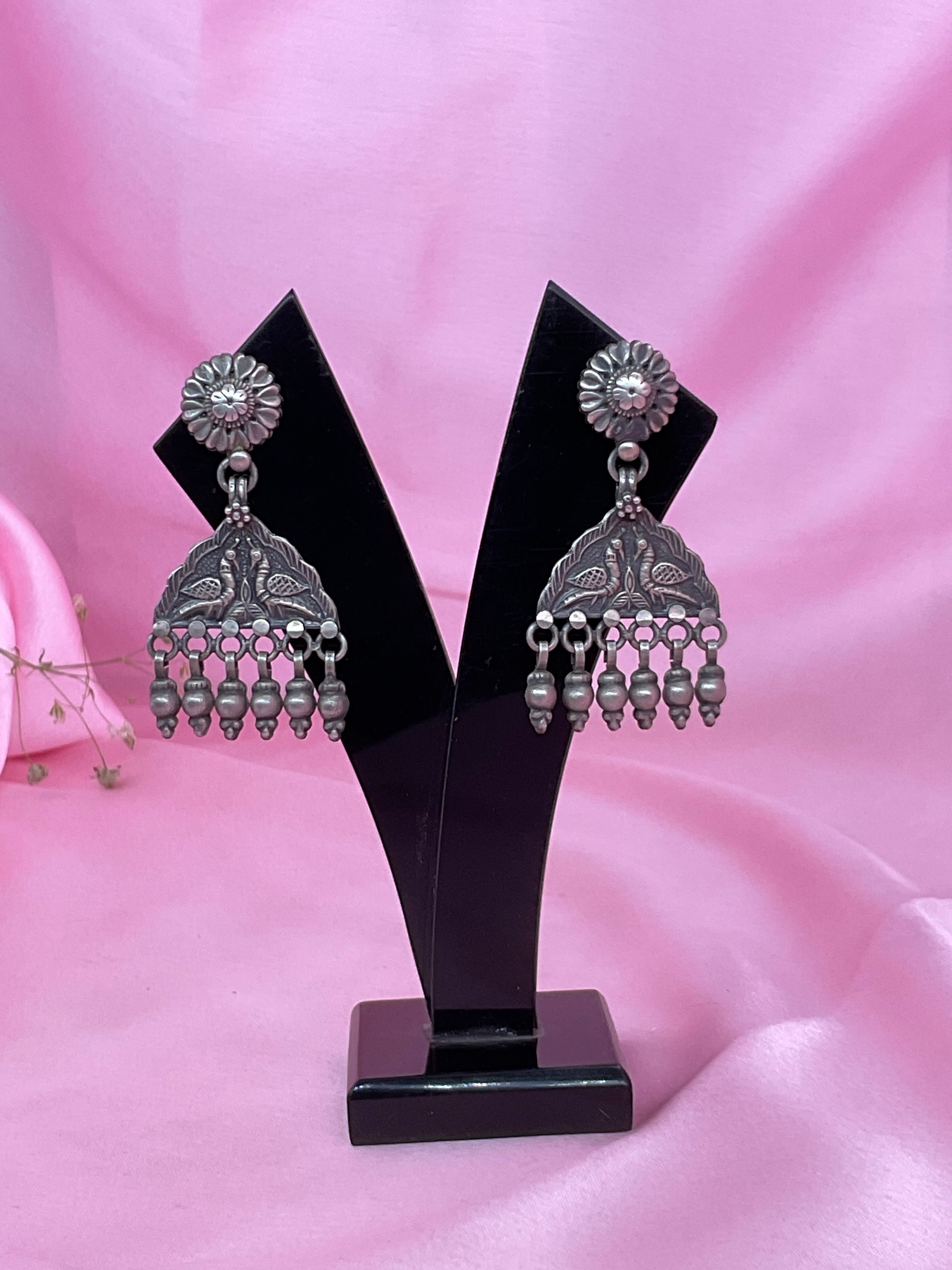 Silver 92.5 Yutika Earrings