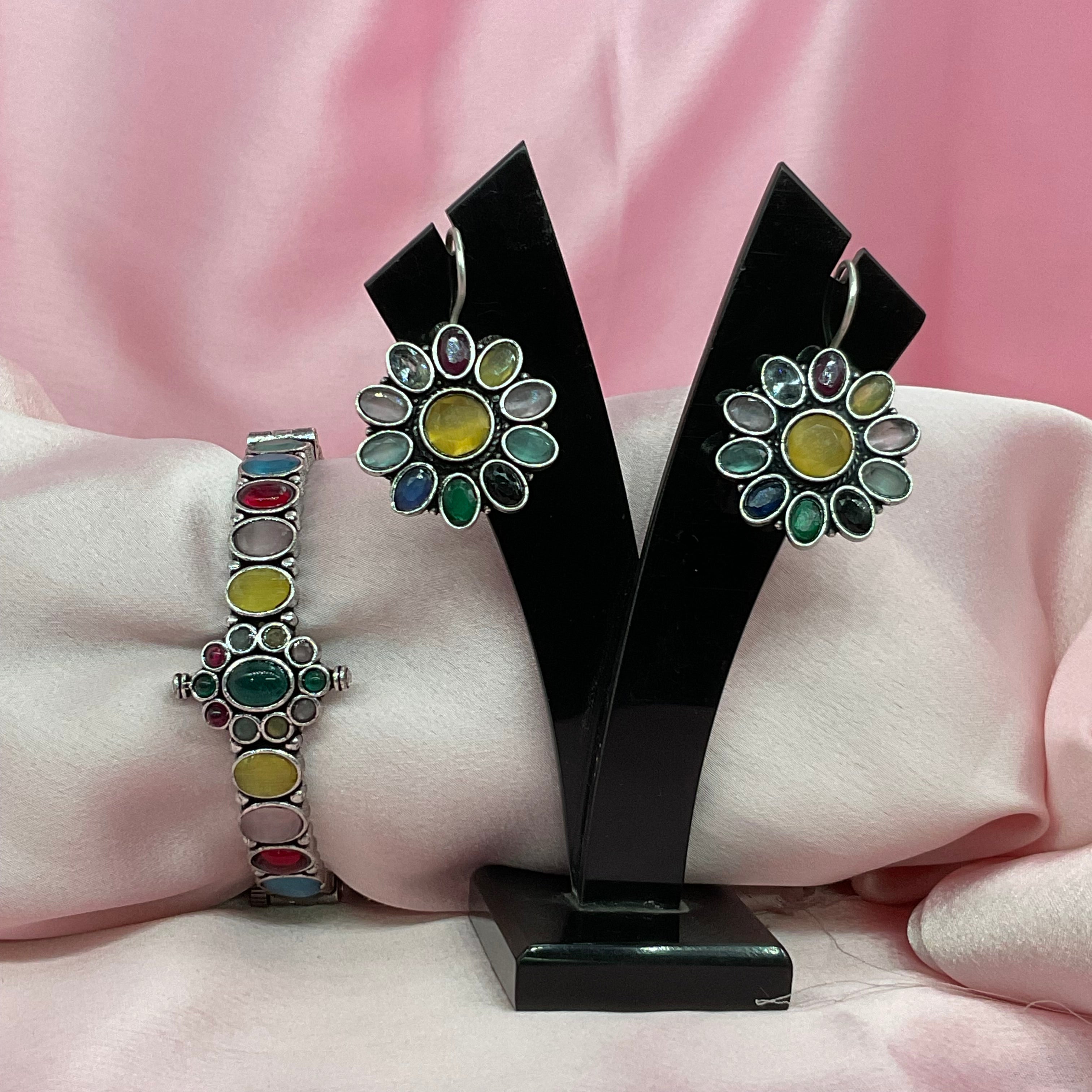 Kanak Earrings-Bangle Combo Sets