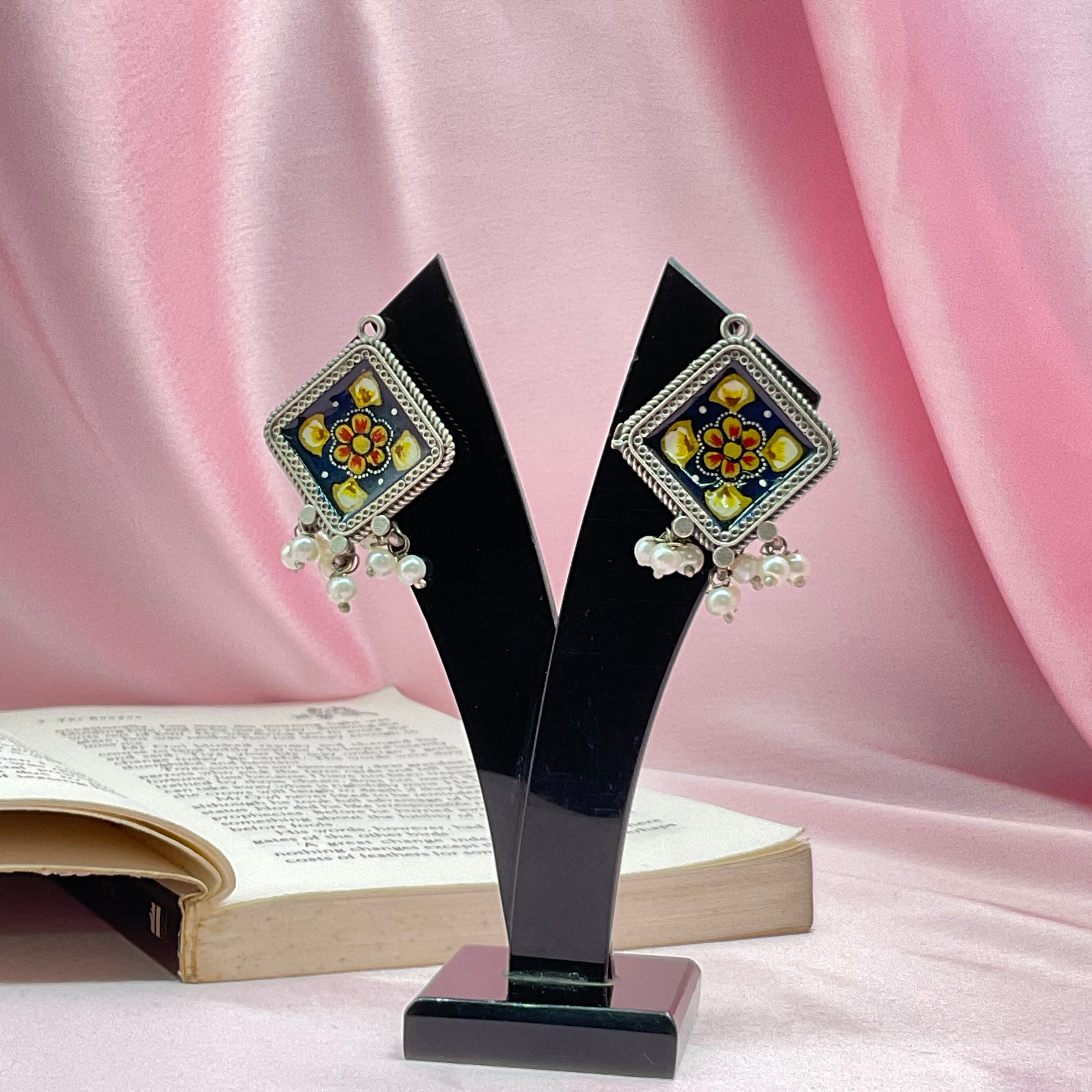 SARGAM HAND PAINTED STUDS