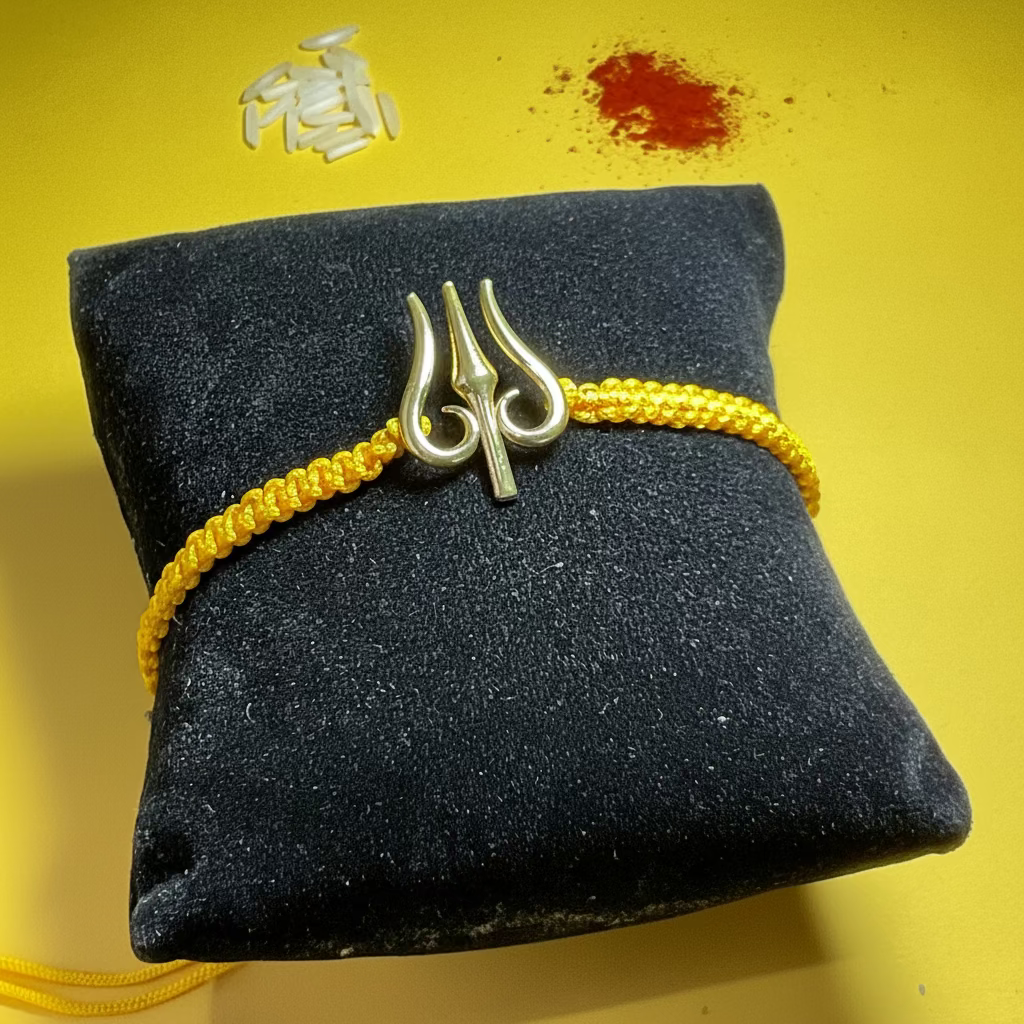 Trishul Combo Symbolic Rakhi / Bands