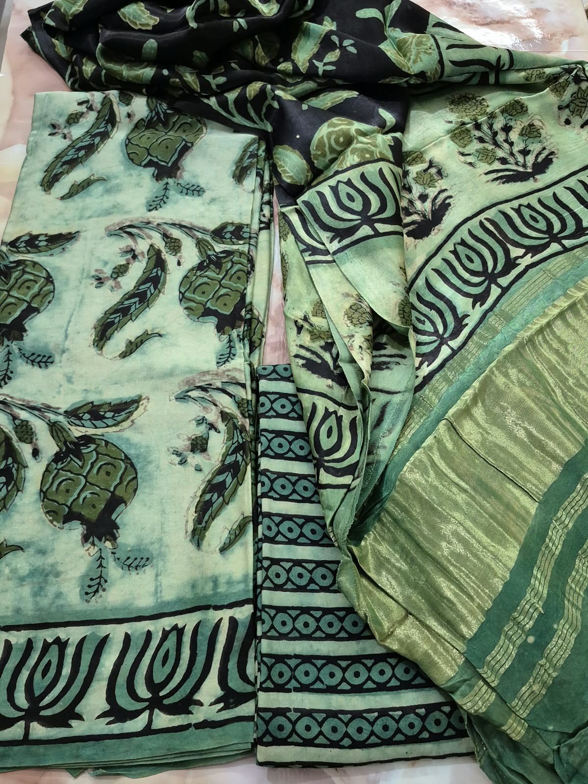 Mehfil Modal silk suit