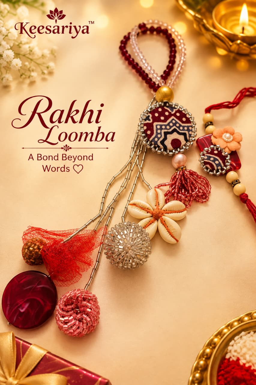 Divya jodi LUXE Loomba Rakhi sets
